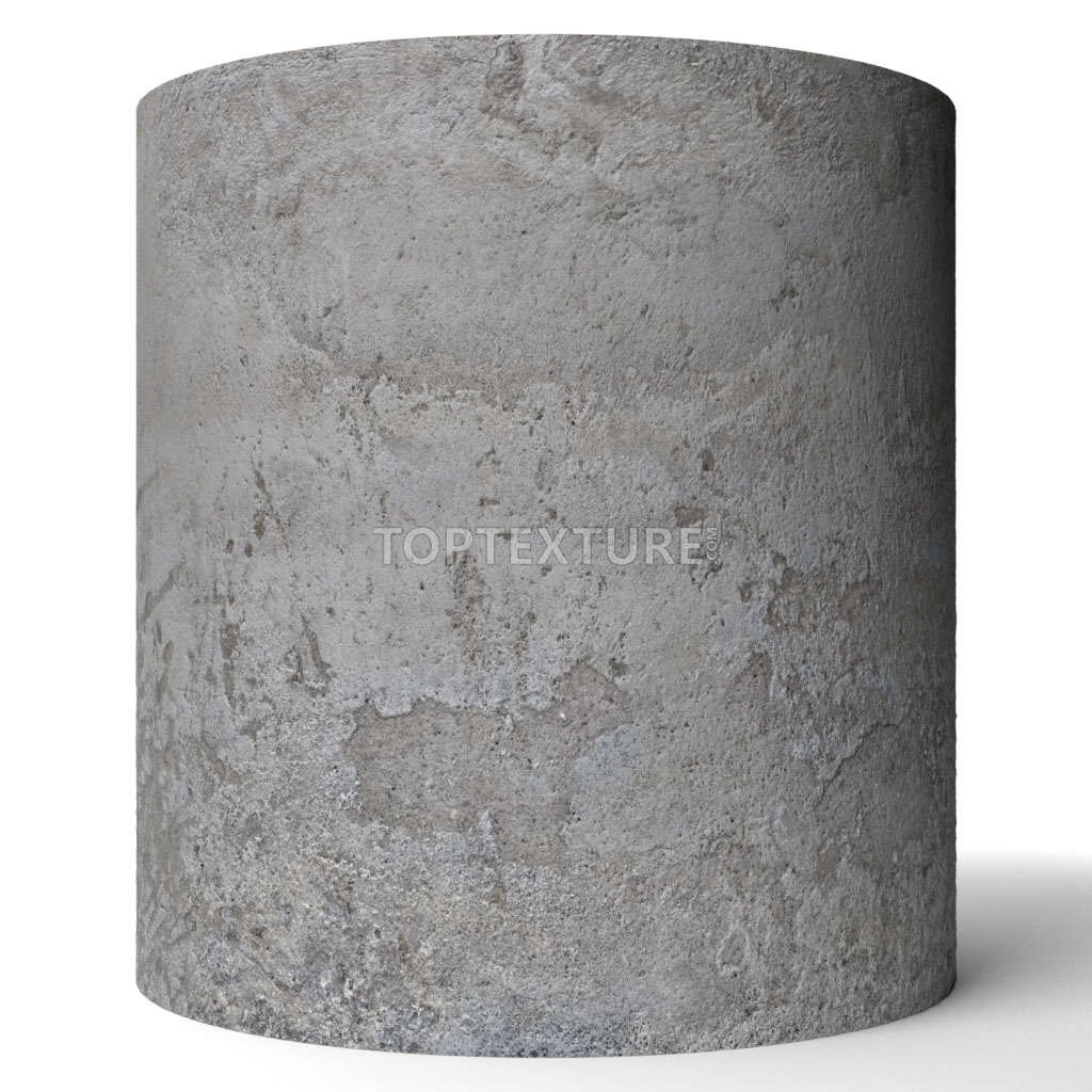 Chipped Cement Plaster Wall Top Texture