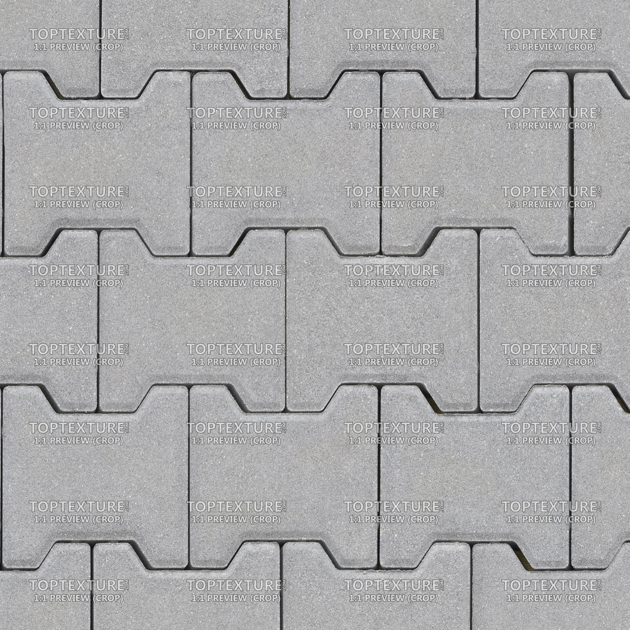 Ground Bricks Concave Pattern - 100% zoom