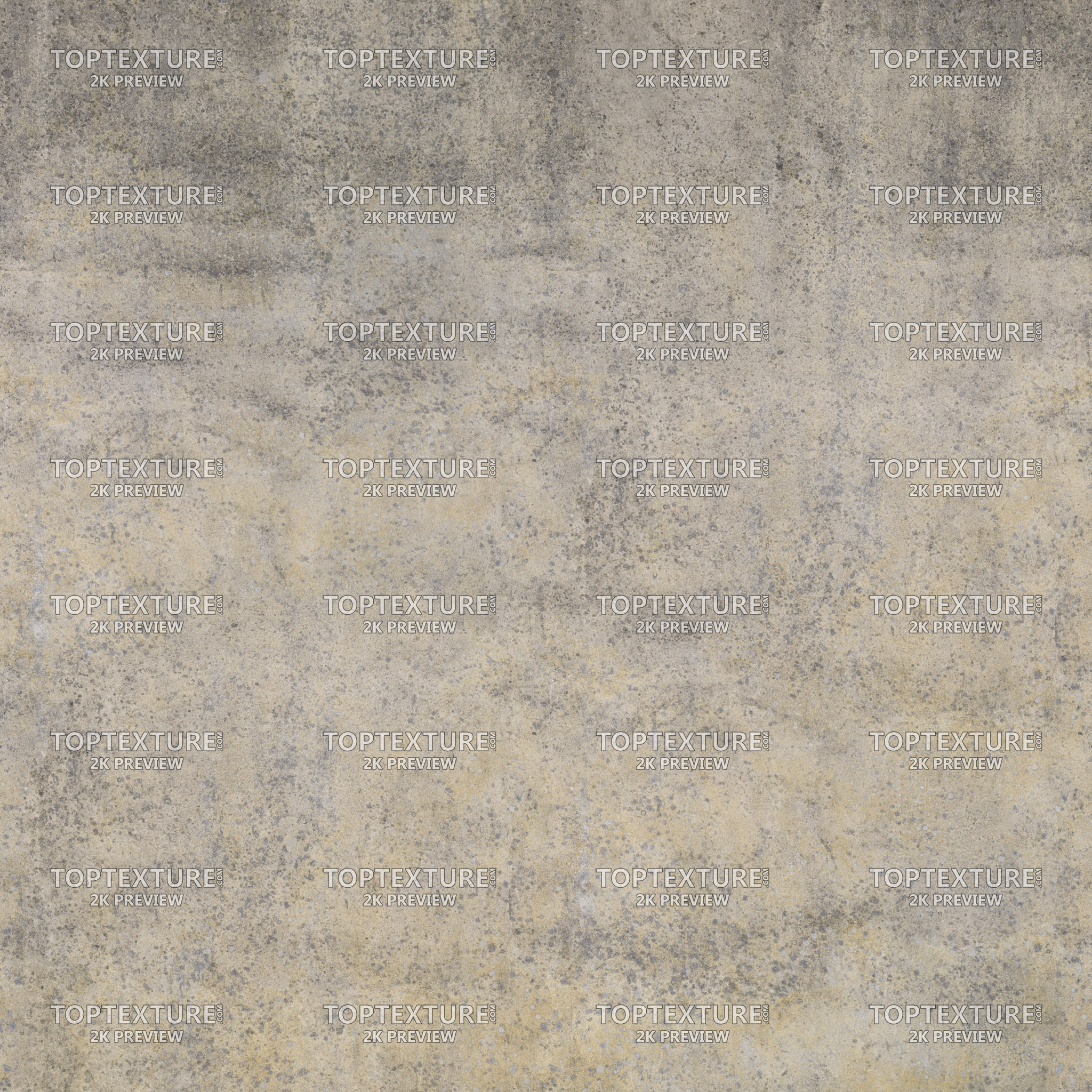 Moldy Yellow Grunge Wall - 2K preview
