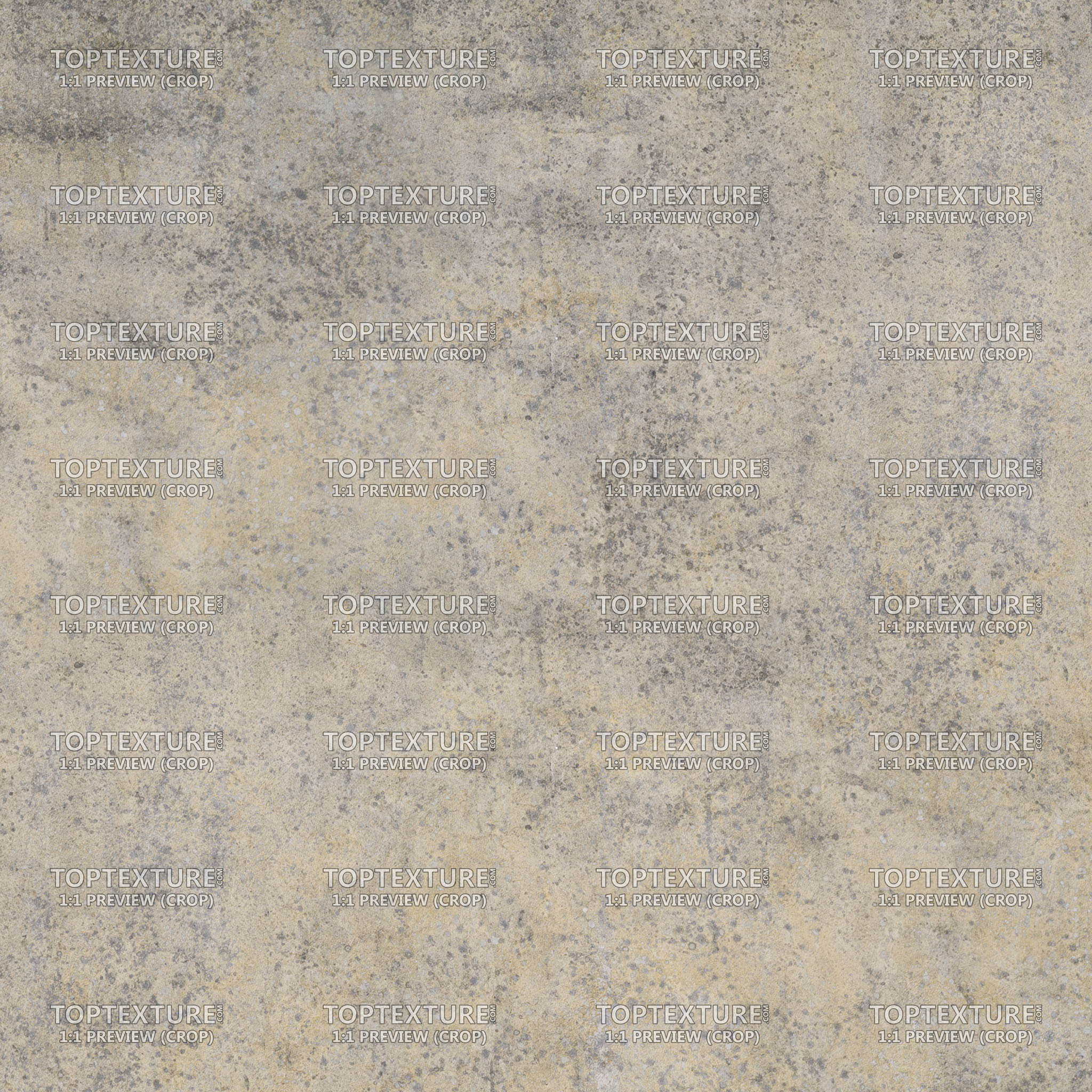 Moldy Yellow Grunge Wall - 100% zoom
