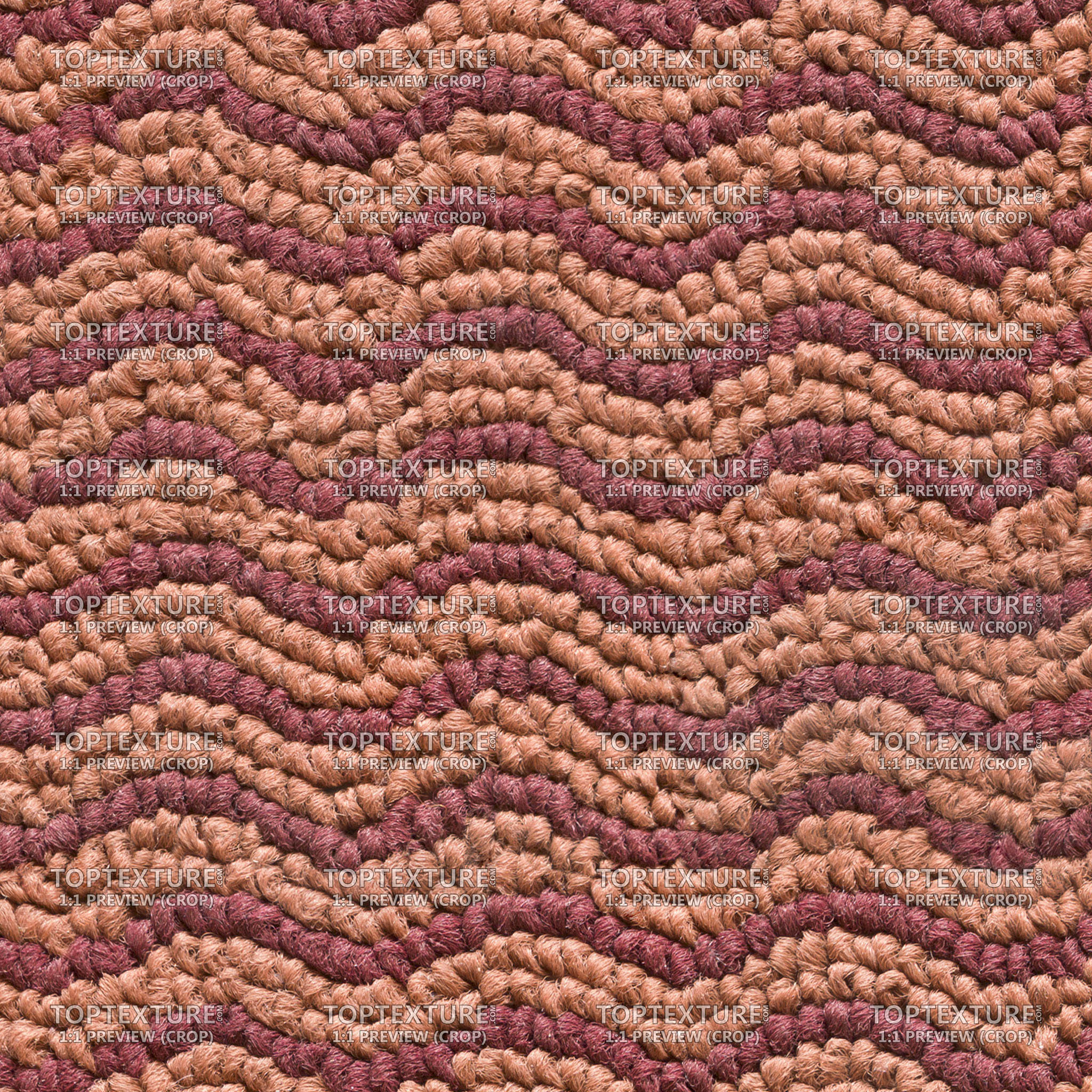 Moquette Carpet Waves - 100% zoom