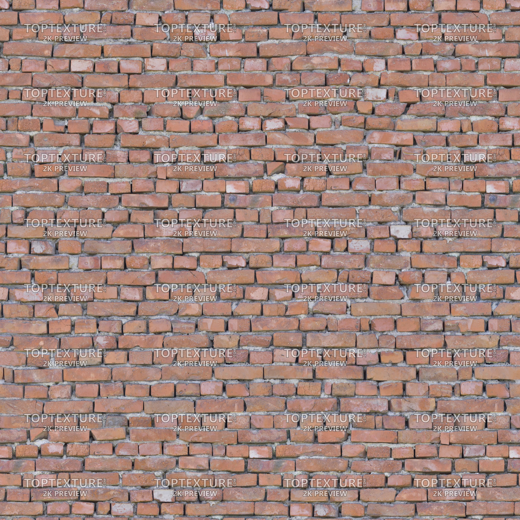 Old Wall Bricks - 2K preview