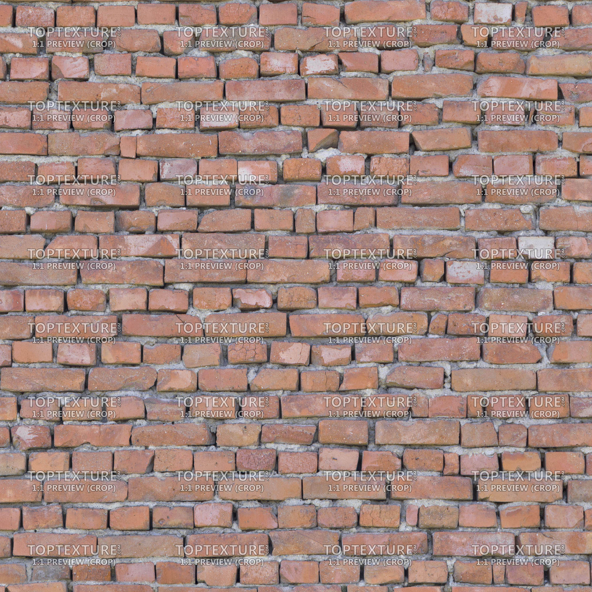 Old Wall Bricks - 100% zoom