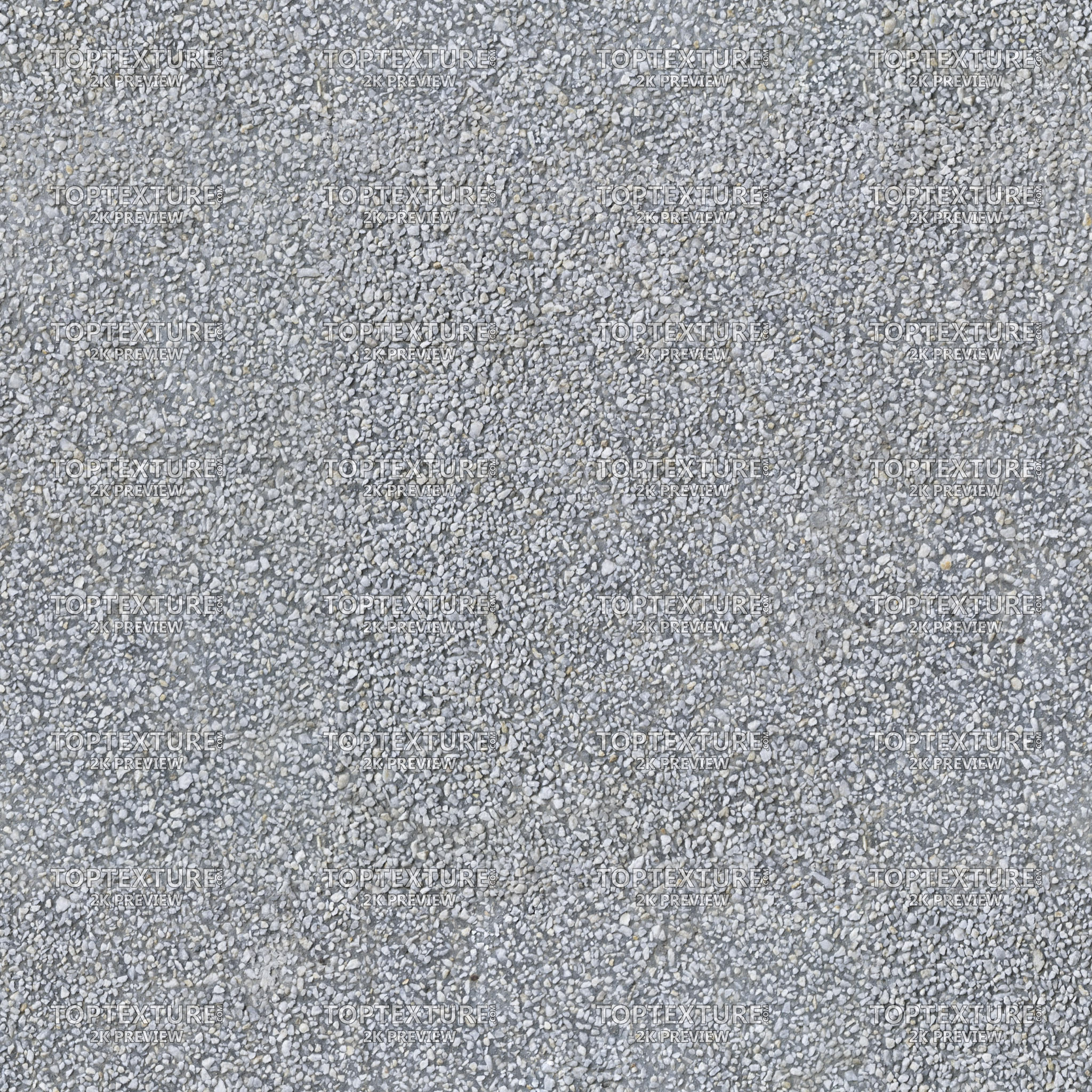 White Pebbledash Dark Cement Plaster - 2K preview