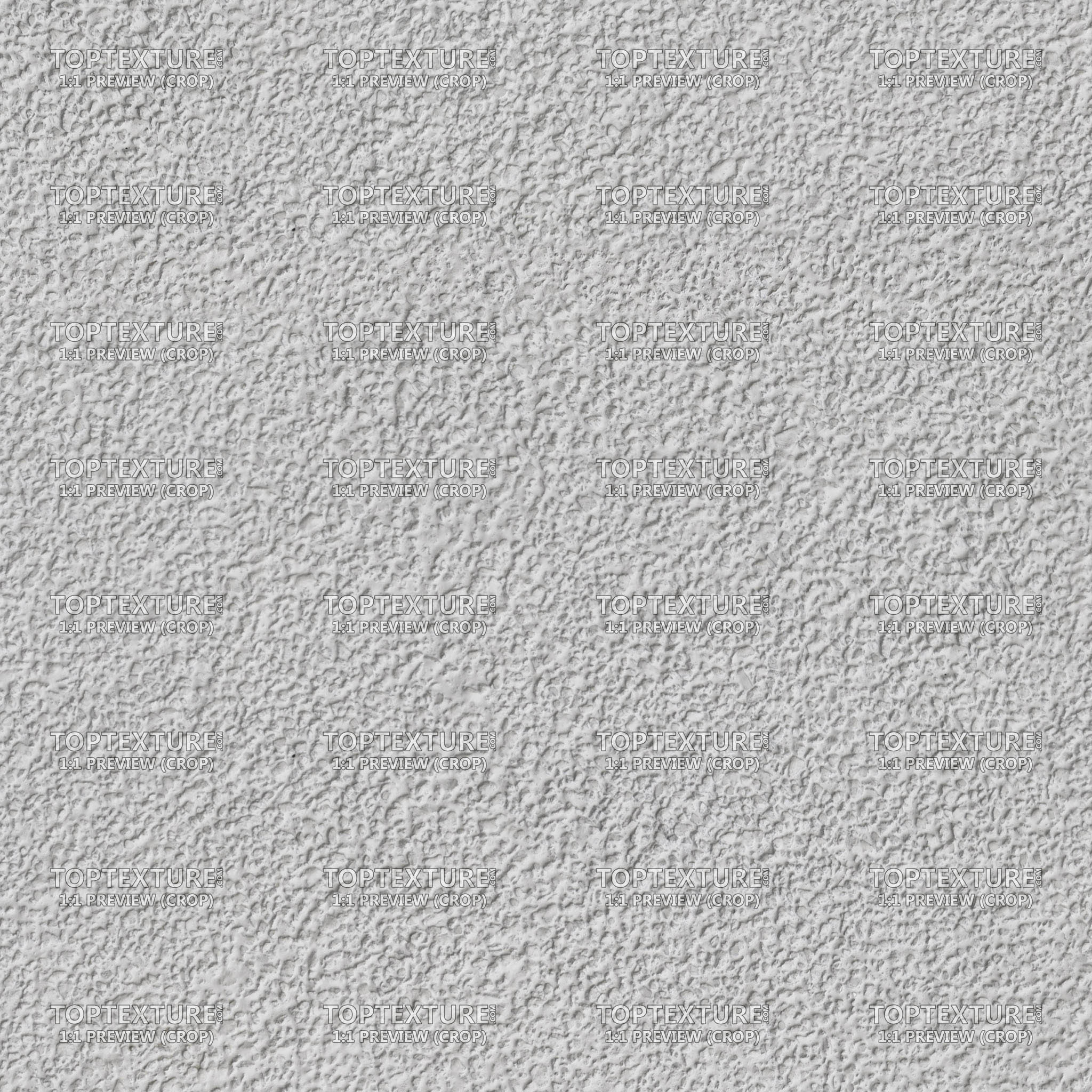 White Roughcast Plaster Wall - 100% zoom