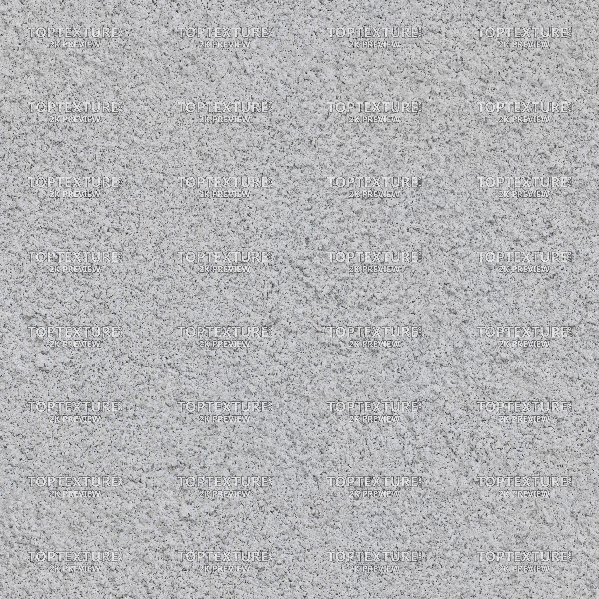 Light Gray Roughcast Plaster Wall - 2K preview