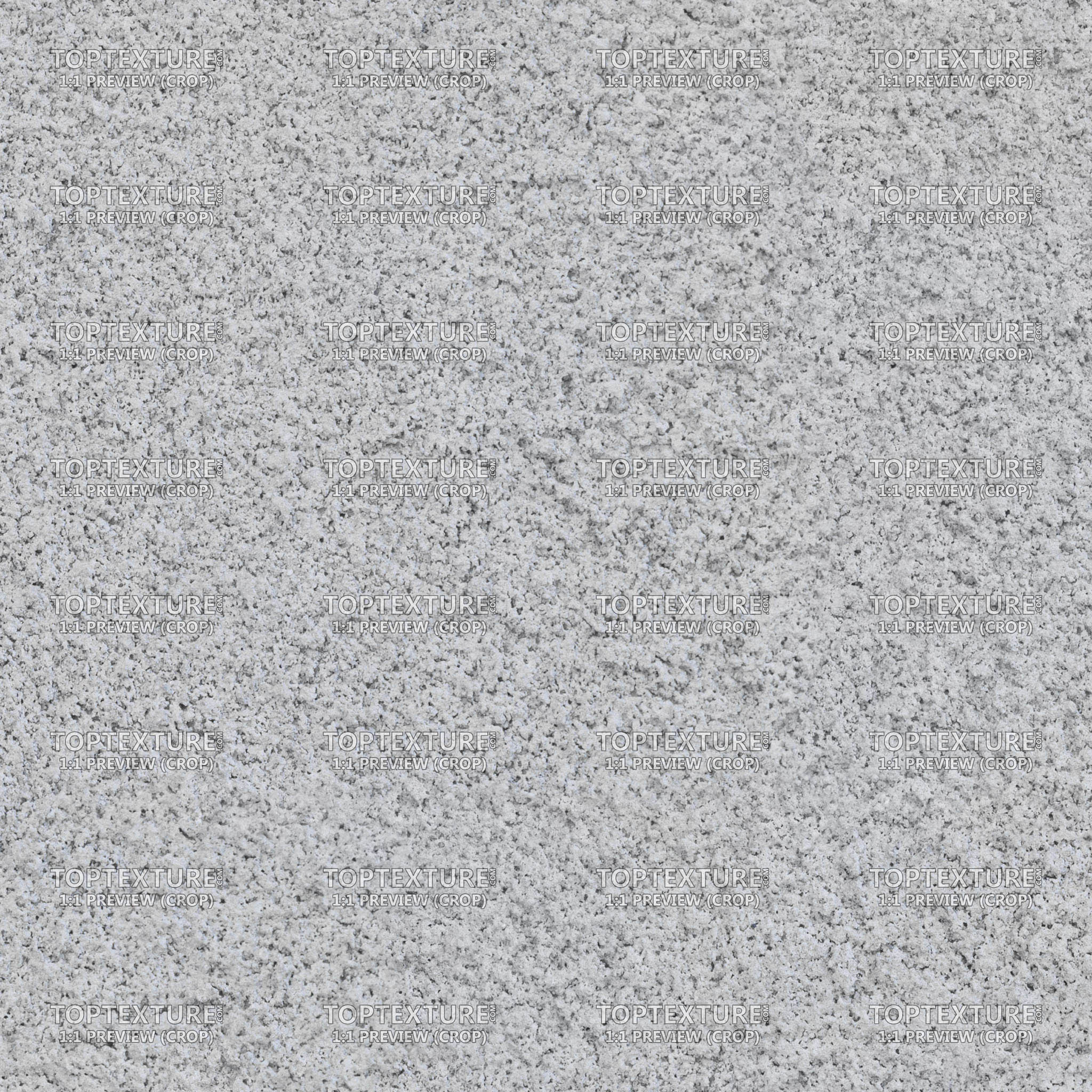 Light Gray Roughcast Plaster Wall - 100% zoom