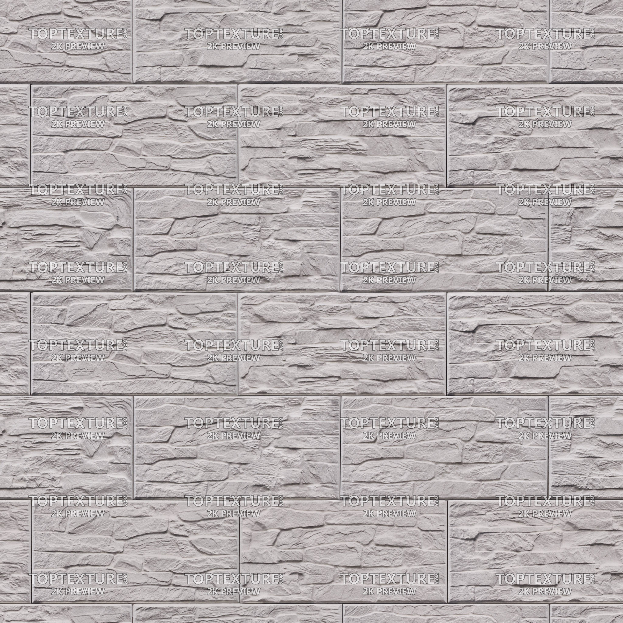 Grayish Patterned Rectangular Wall Tiles - 2K preview