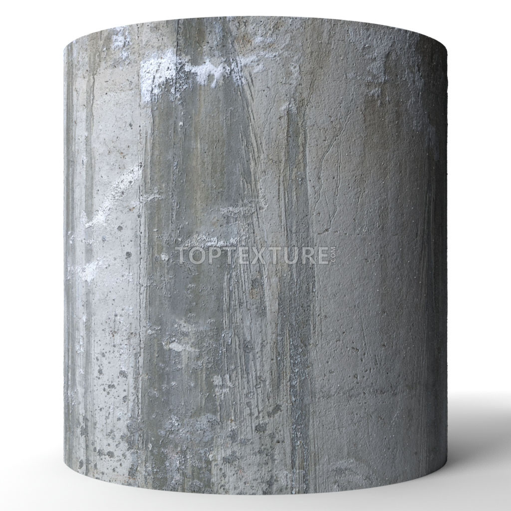 Extreme Concrete Wall Leaking Grunge - Render preview