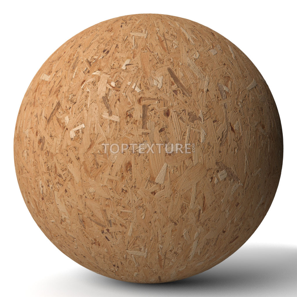 Oriented Strand Board - Render preview
