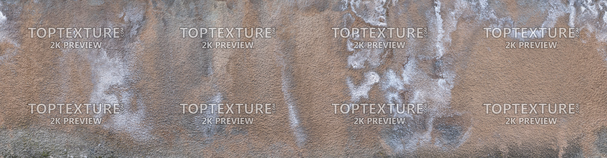 Heavy Grunge Brown Plaster Wall - 2K preview