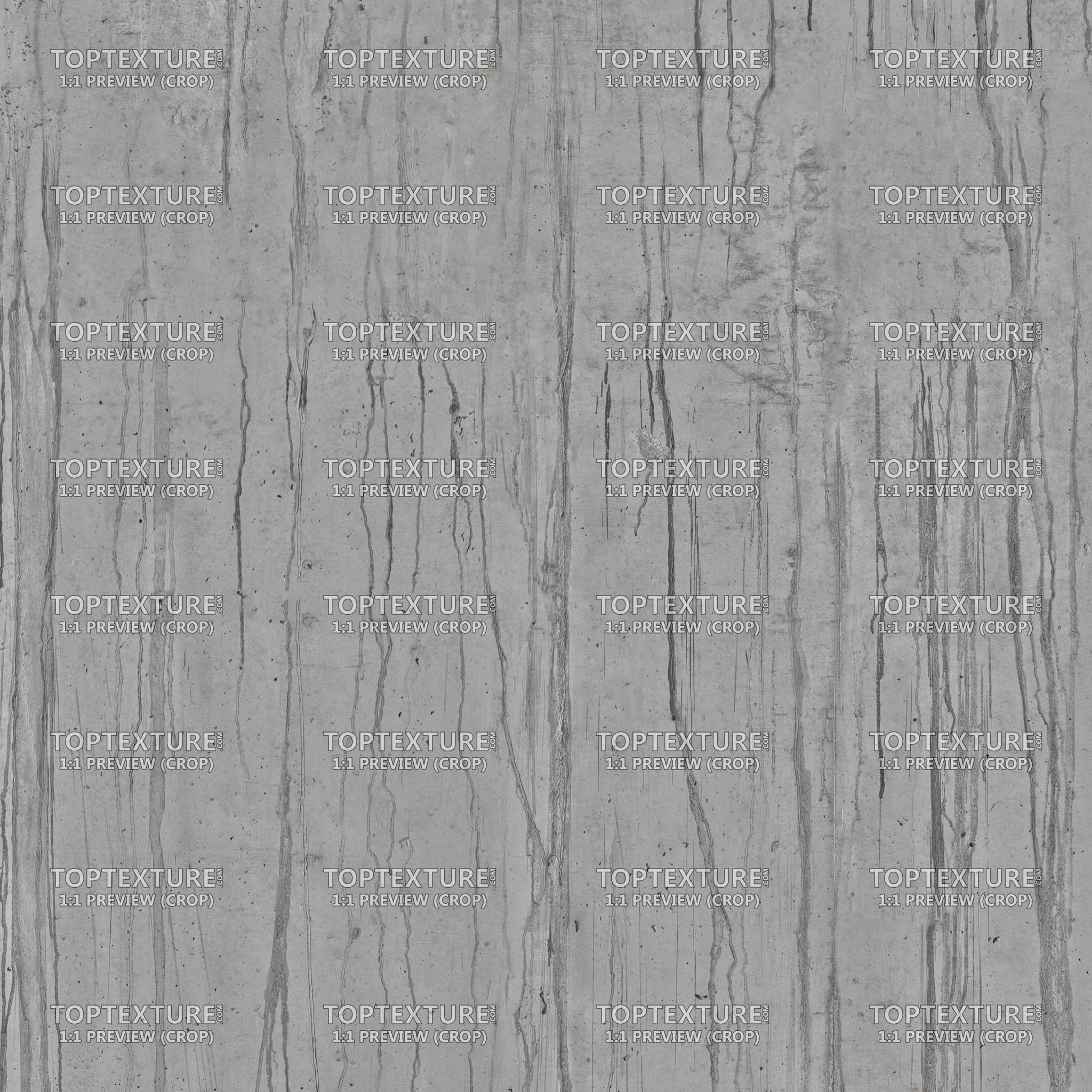 Concrete Wall Dark Grunge Leaks - 100% zoom