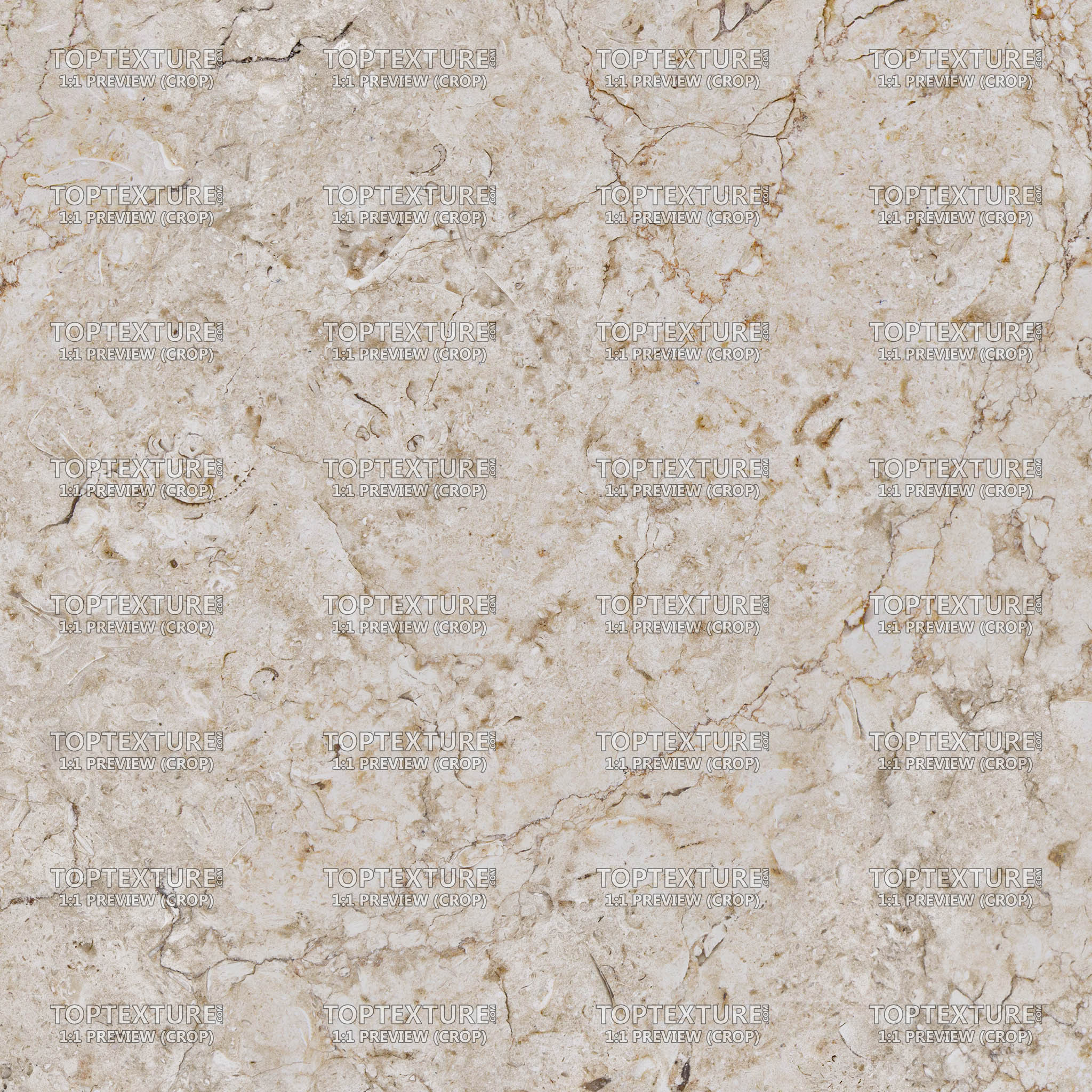 Pale Creamy Marble - 100% zoom