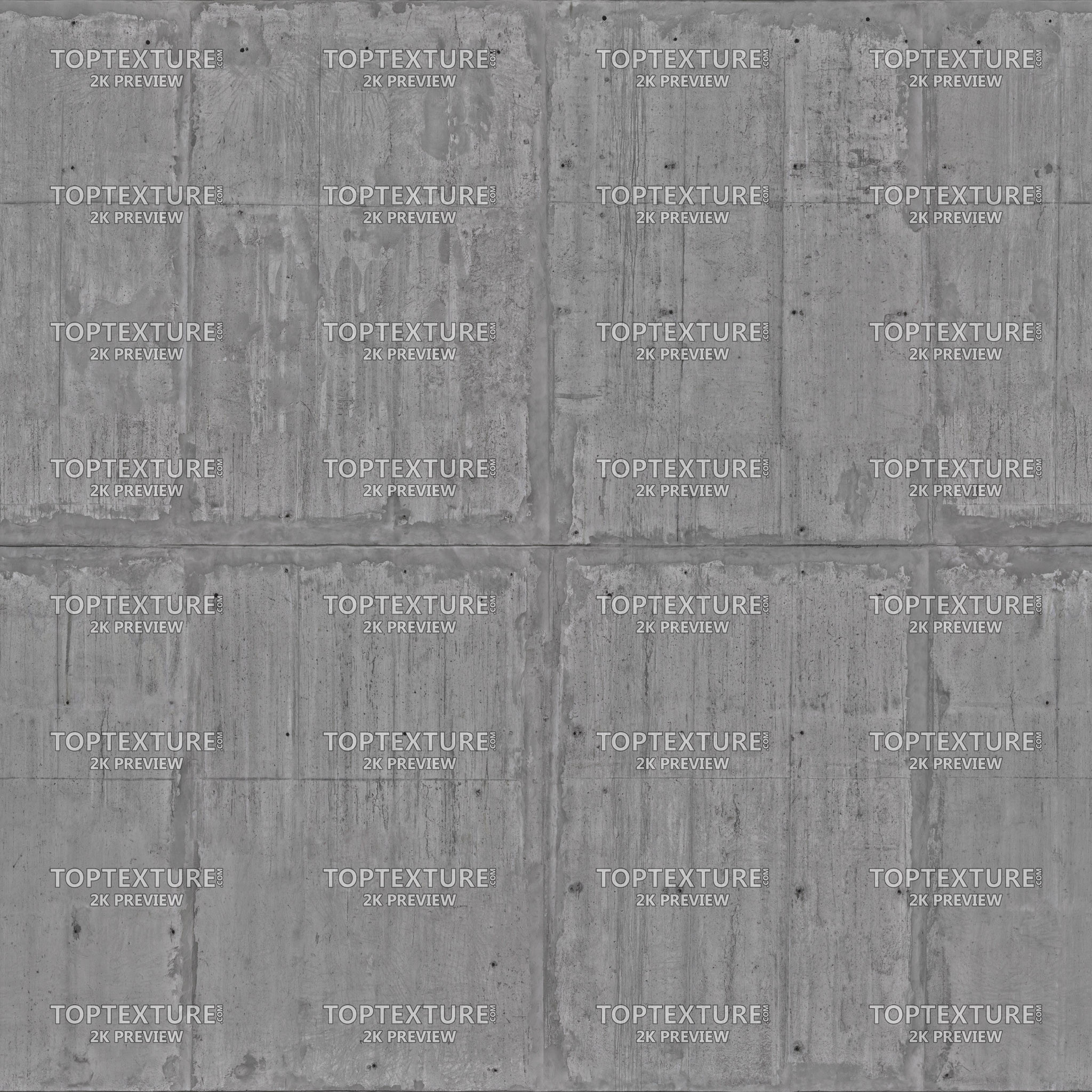 Dark Concrete Wall Grunge Leaks - 2K preview