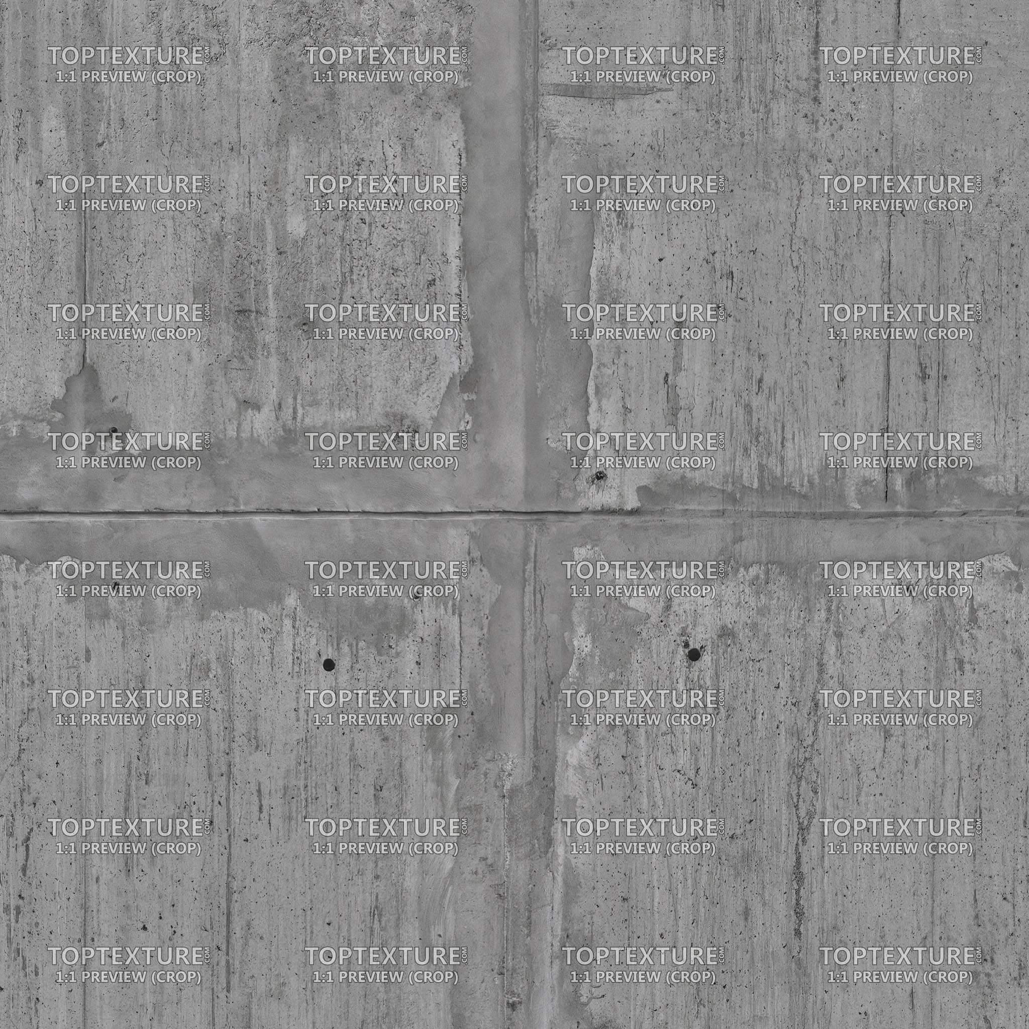 Dark Concrete Wall Grunge Leaks - 100% zoom