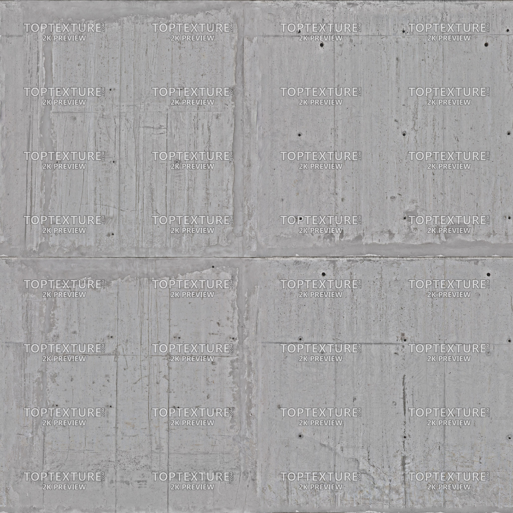 Old Dirty Concrete Wall Slab - 2K preview