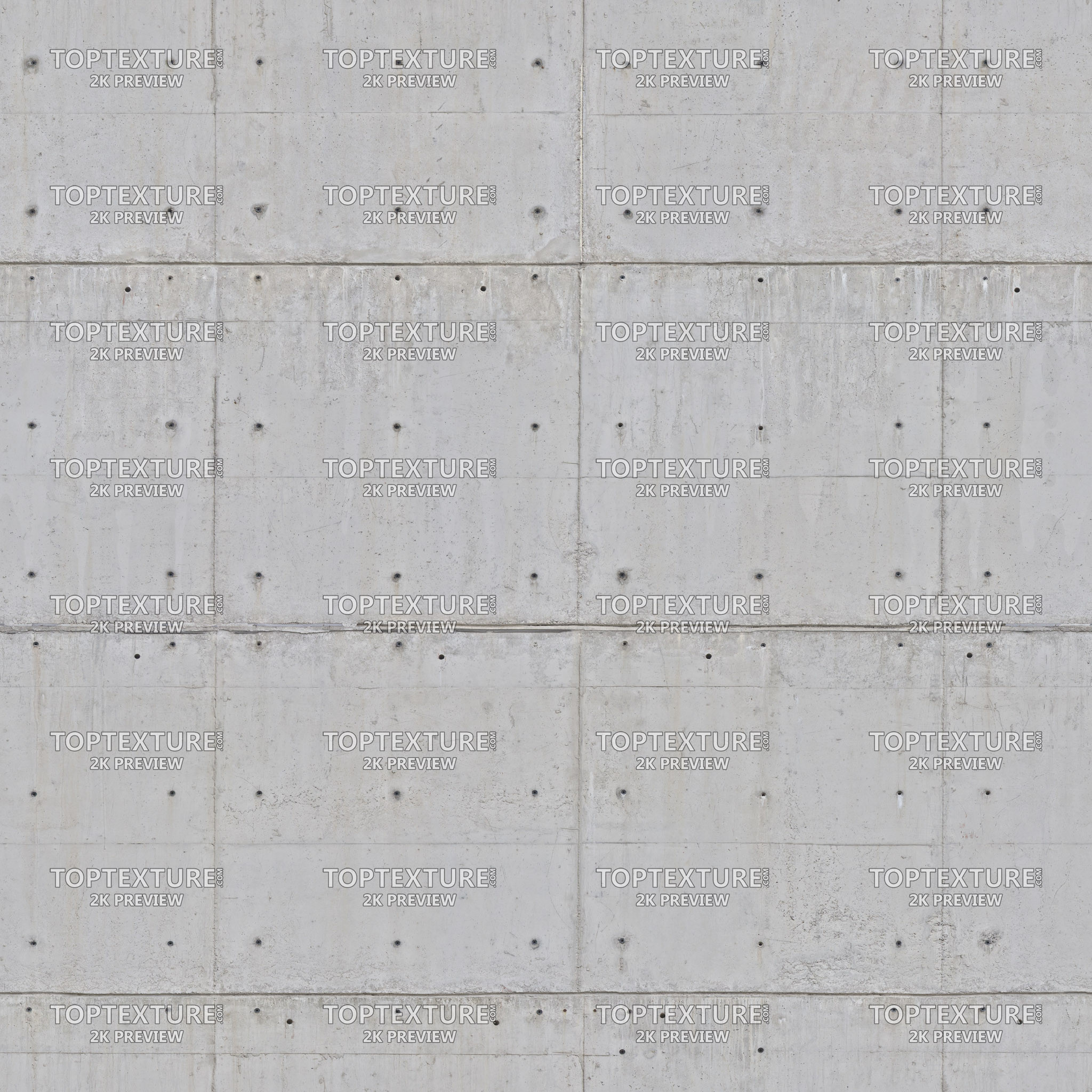 Squared Concrete Wall Shuttering - 2K preview