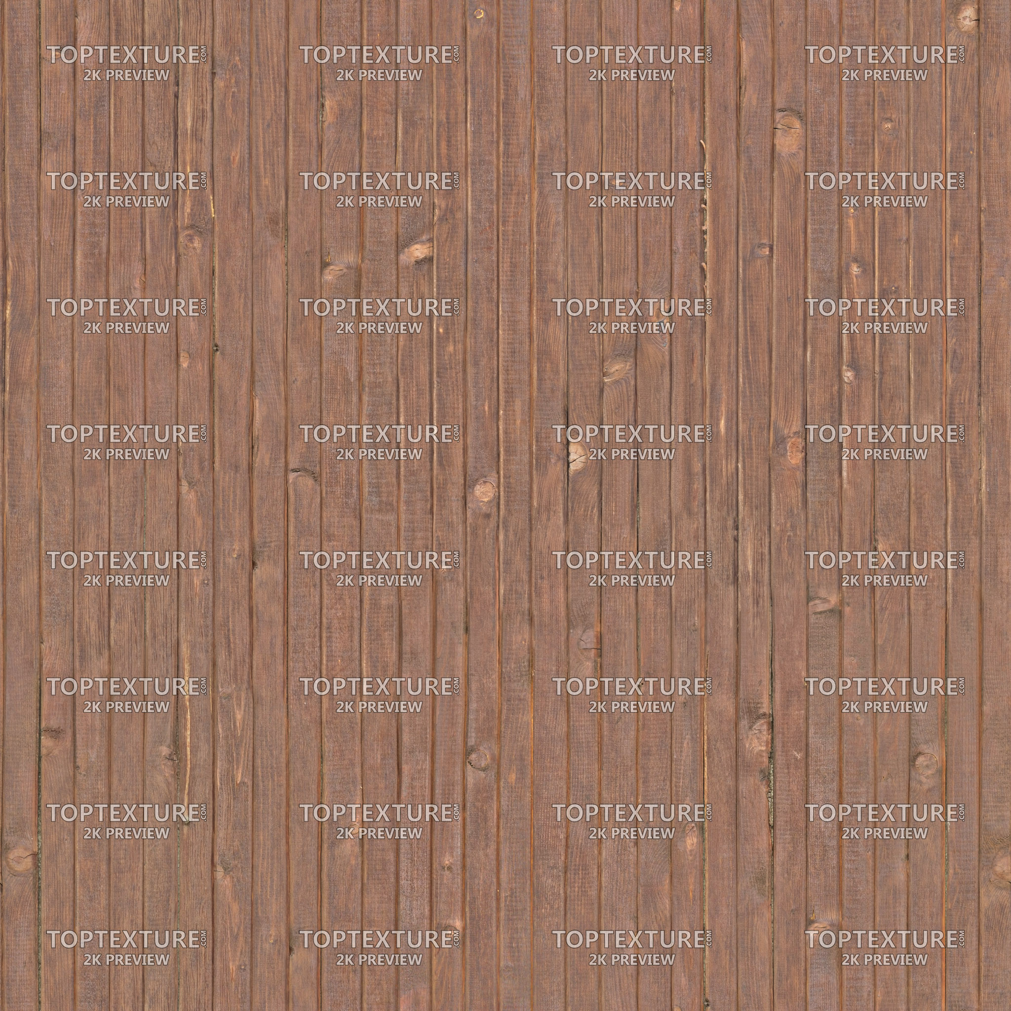 Dark Brown Old Wood Planks - 2K preview