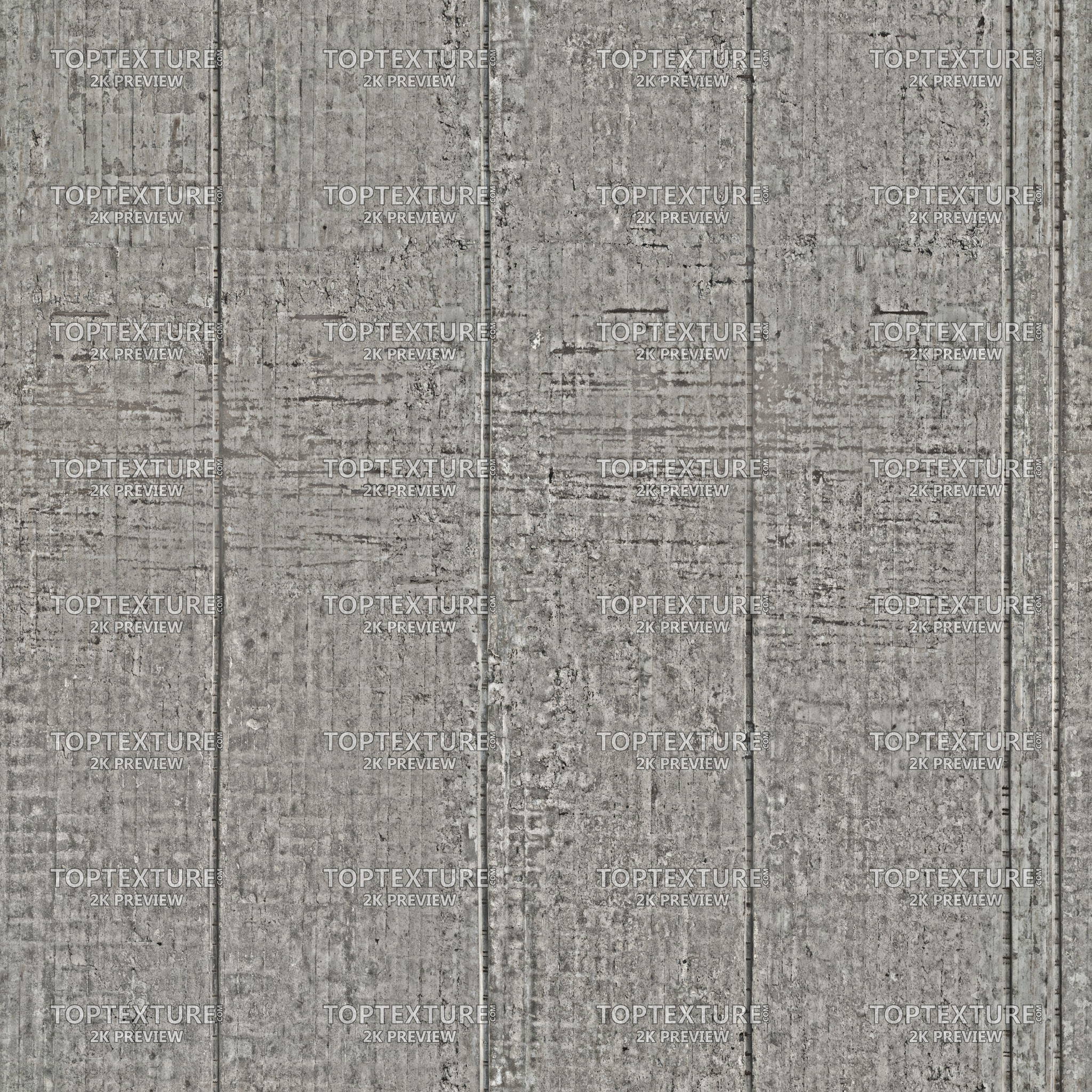 Long Dark Concrete Panels - 2K preview