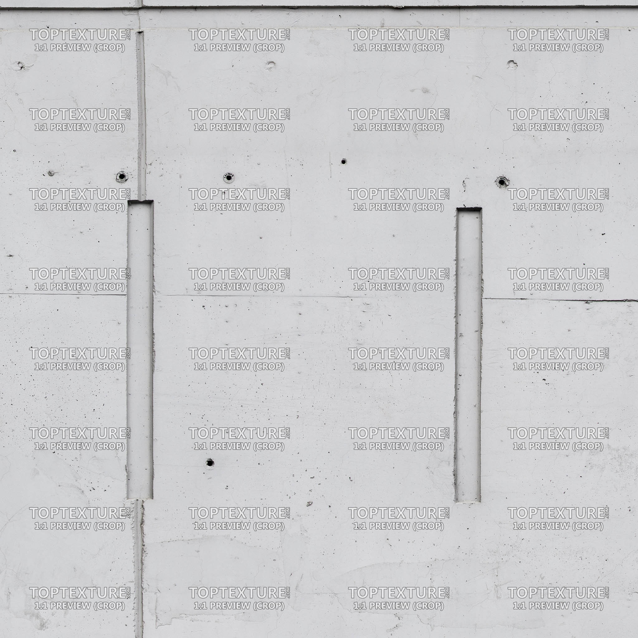 Clean Square Concrete Panel Shapes - 100% zoom