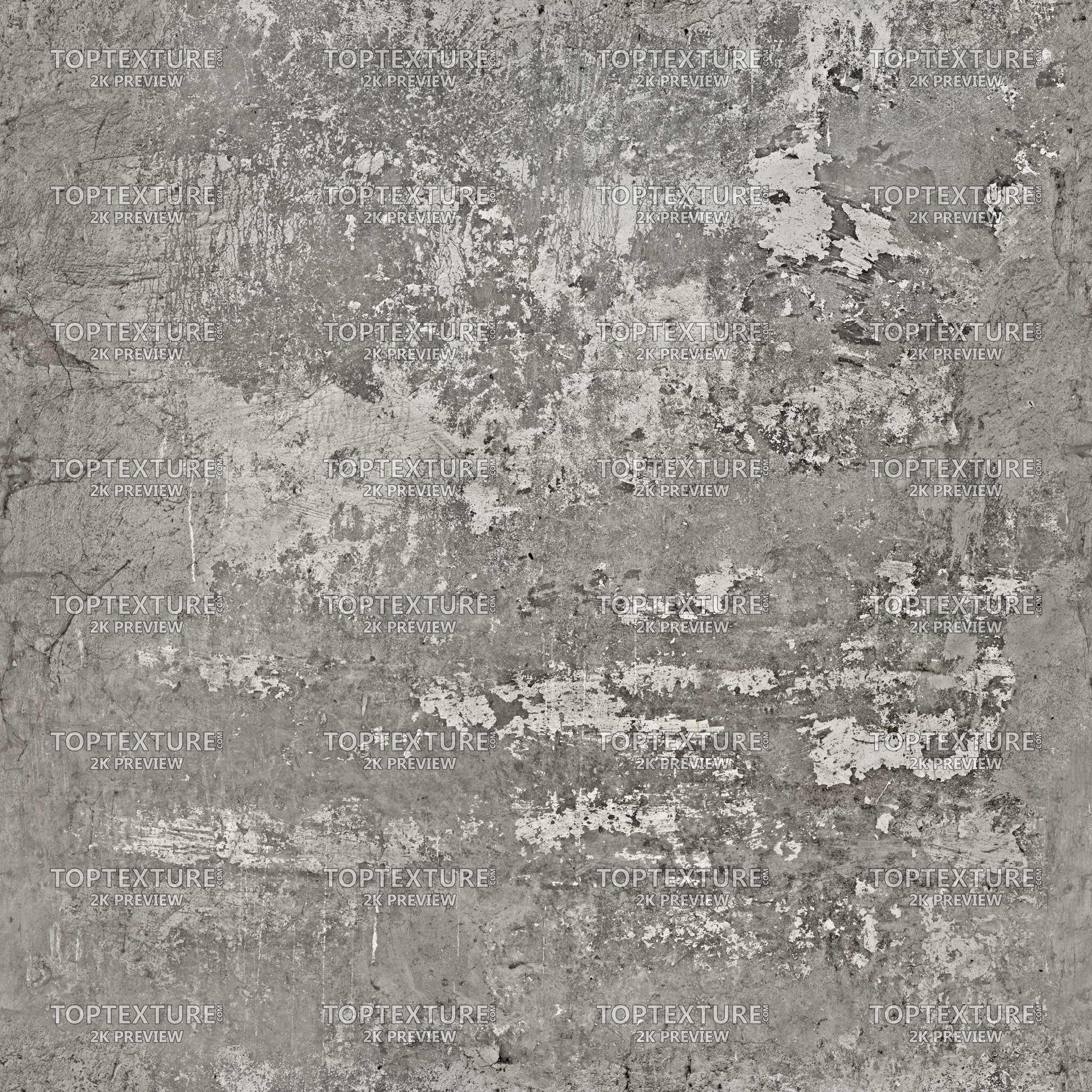 Cement Plaster with Strong Grunge - 2K preview