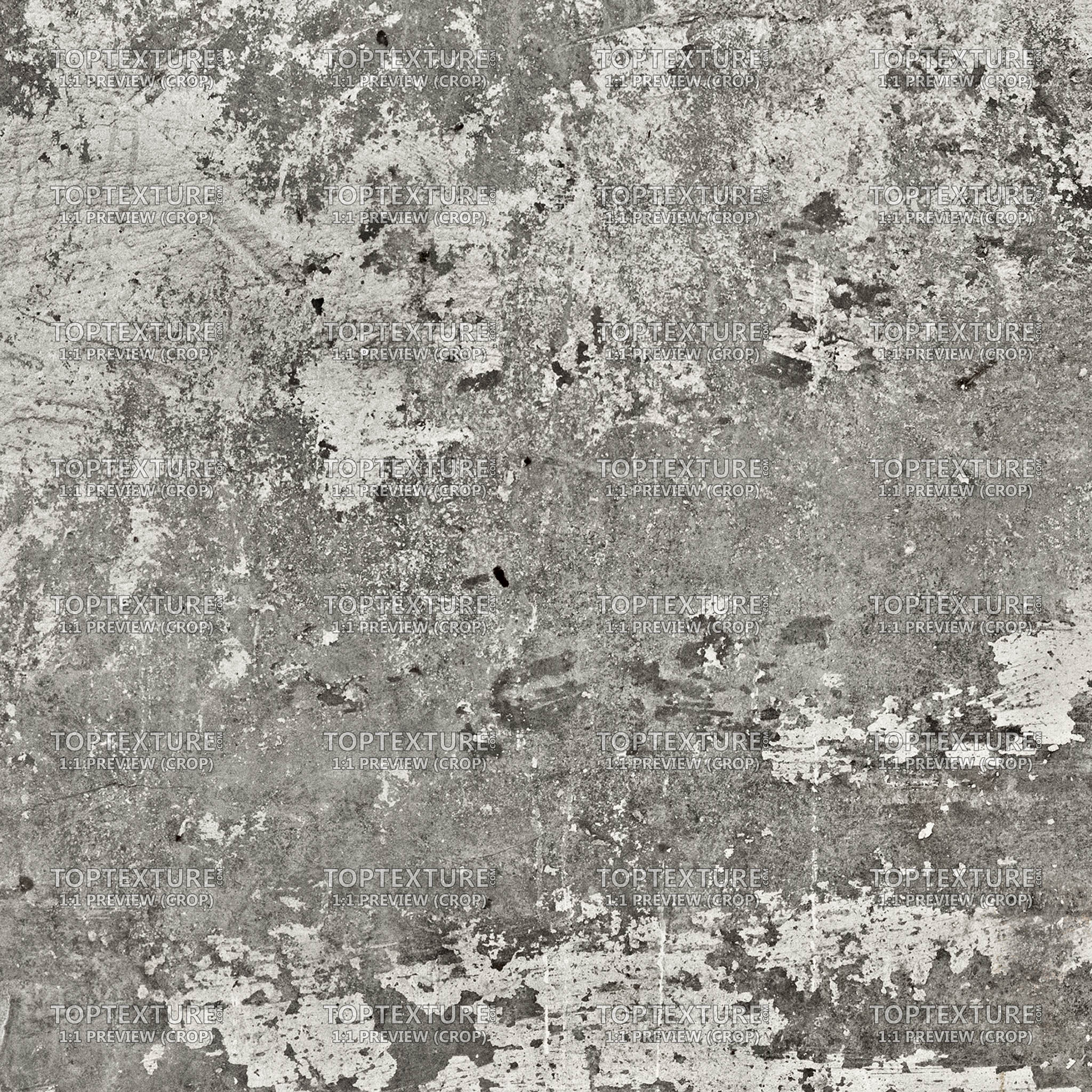 Cement Plaster with Strong Grunge - 100% zoom
