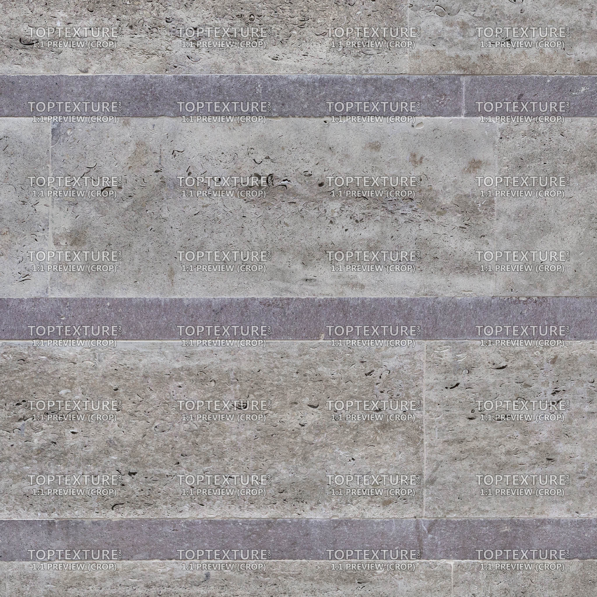 Neutral and Purple Limestone Tiles - 100% zoom