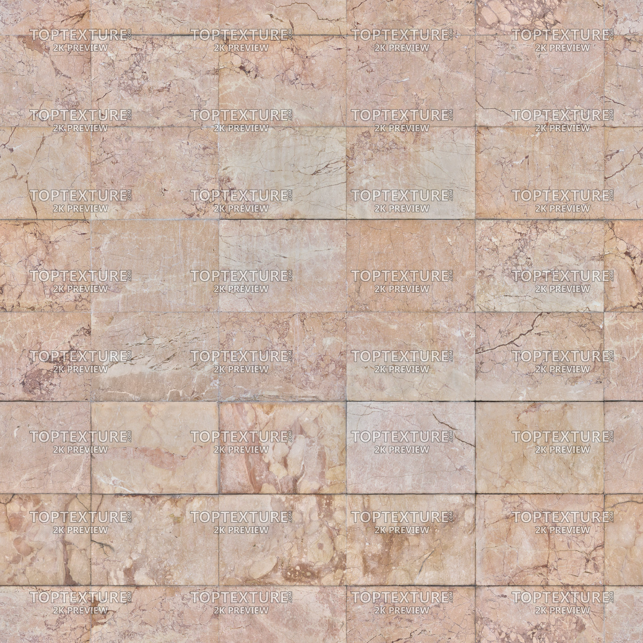 Pink-Orange Wall Marble Tiles - 2K preview