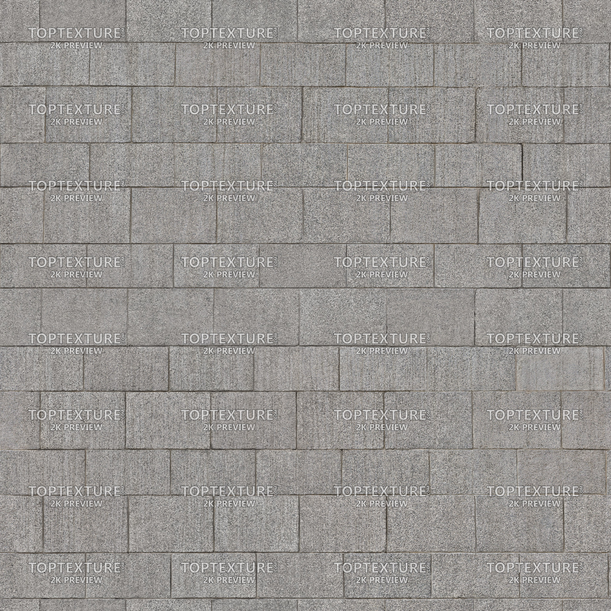 Gray Rectangular Stone Tiles - 2K preview