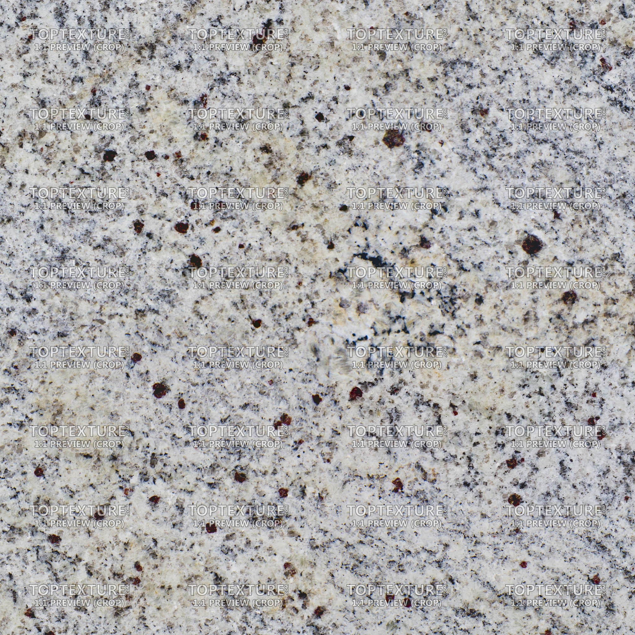 Bianco Ornamental Gray Granite - 100% zoom