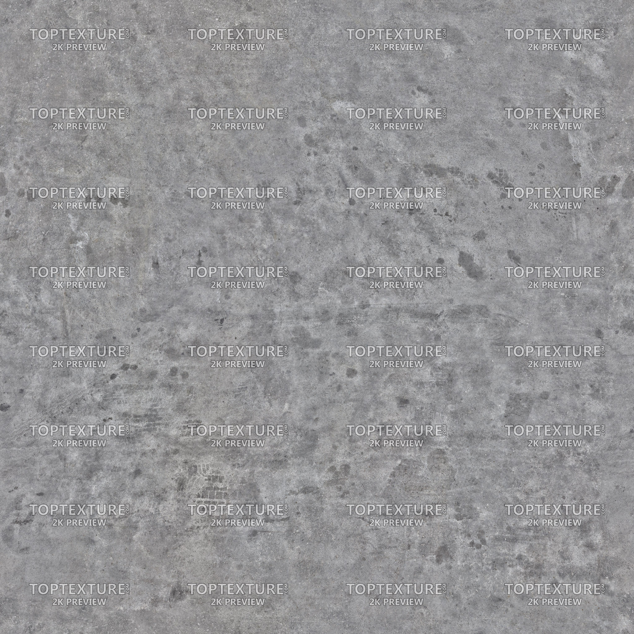 Dark Cement Floor with Spots - 2K preview