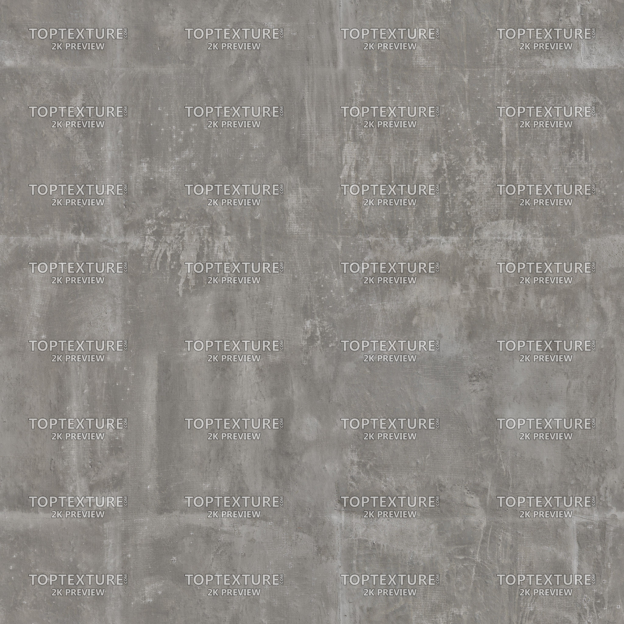 Grungy Dark Cement Wall Plaster - 2K preview