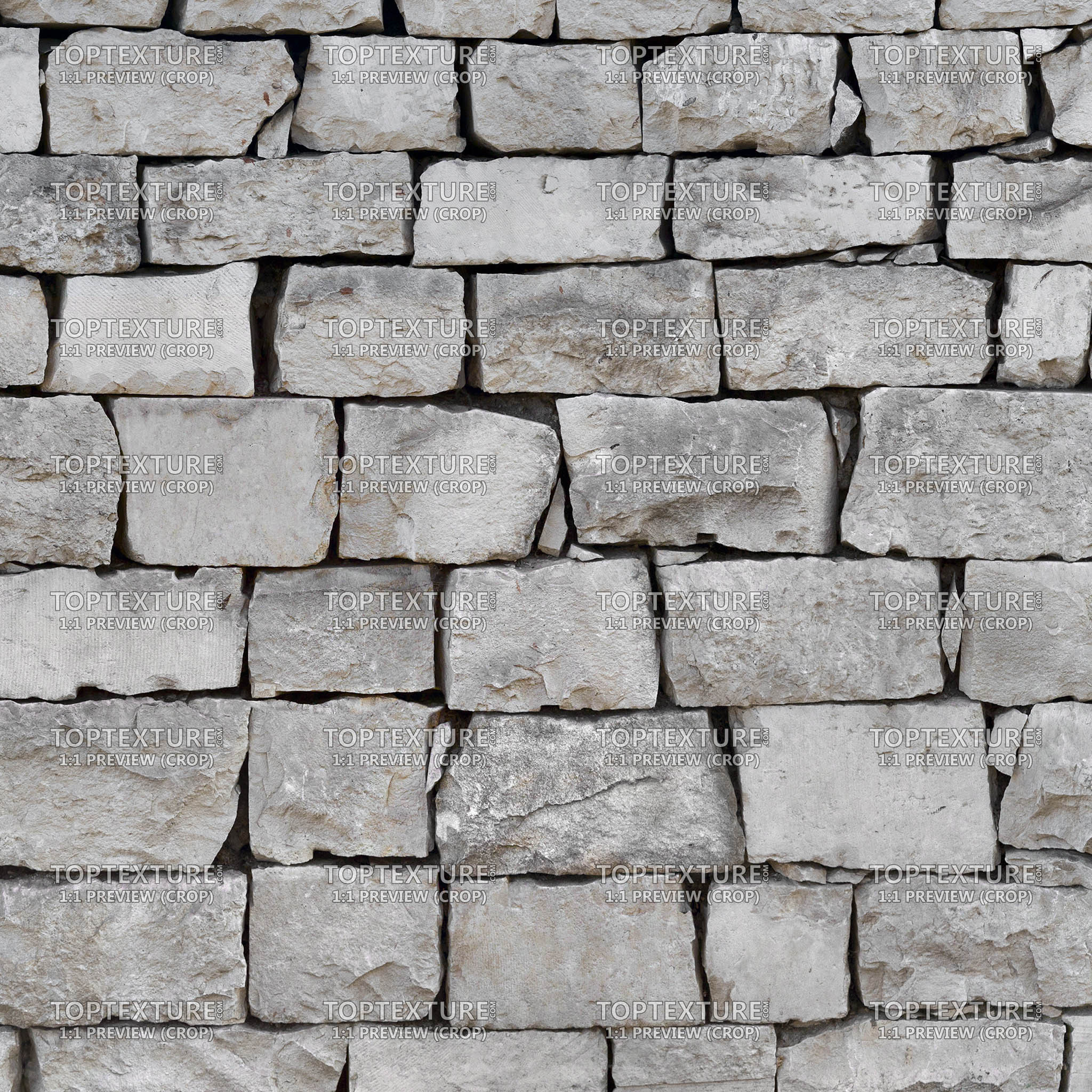 Light Gray Solid Stone Bricks - 100% zoom