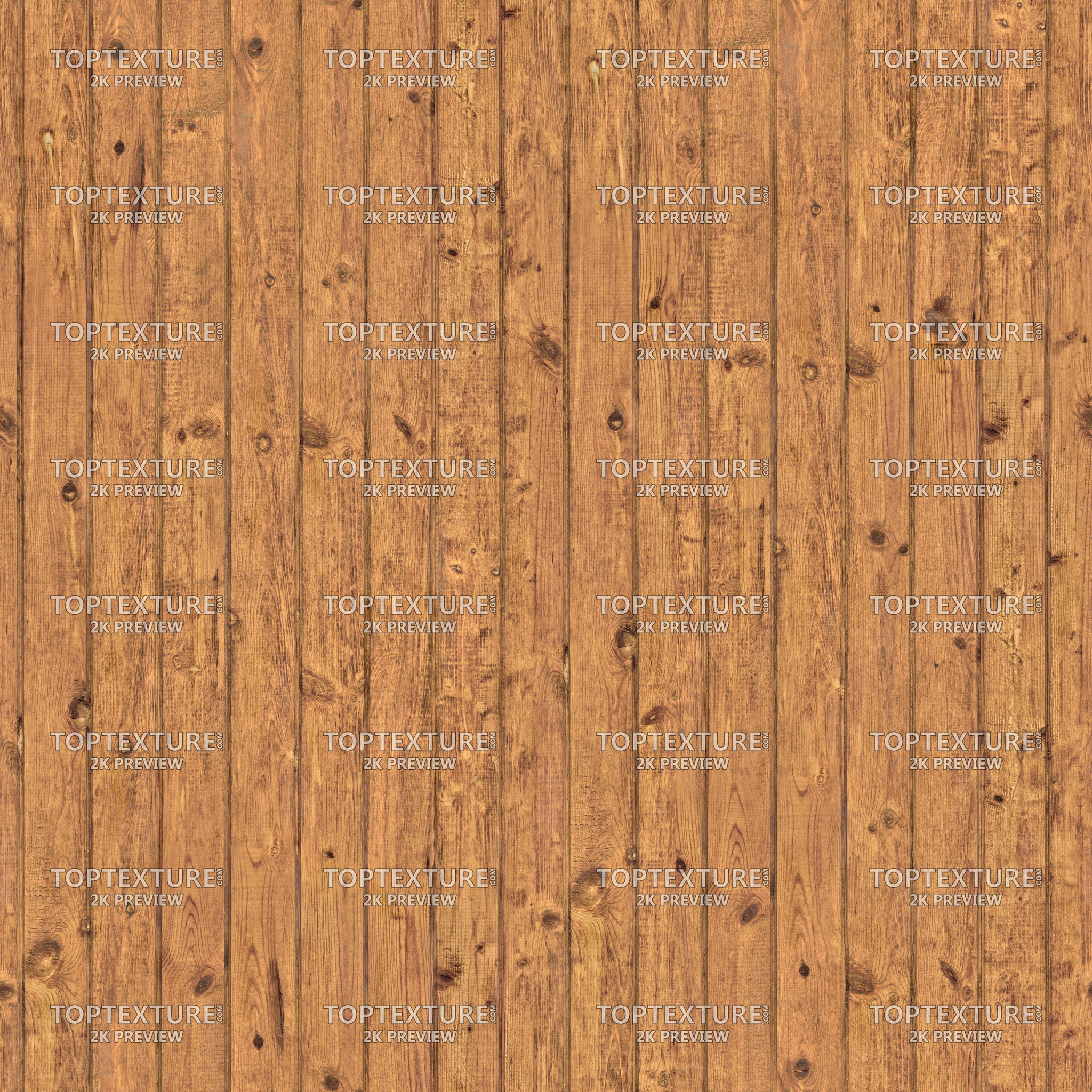 Dark Orangish Wood Planks - 2K preview