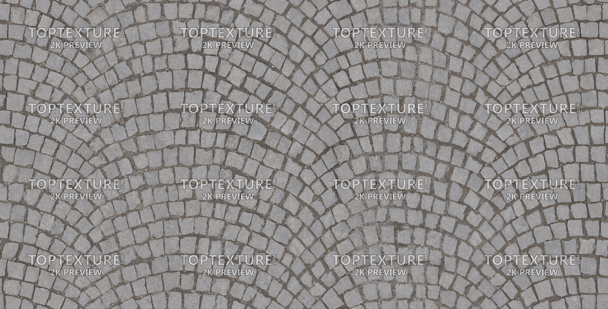 Arched Street Cobblestone - 2K preview