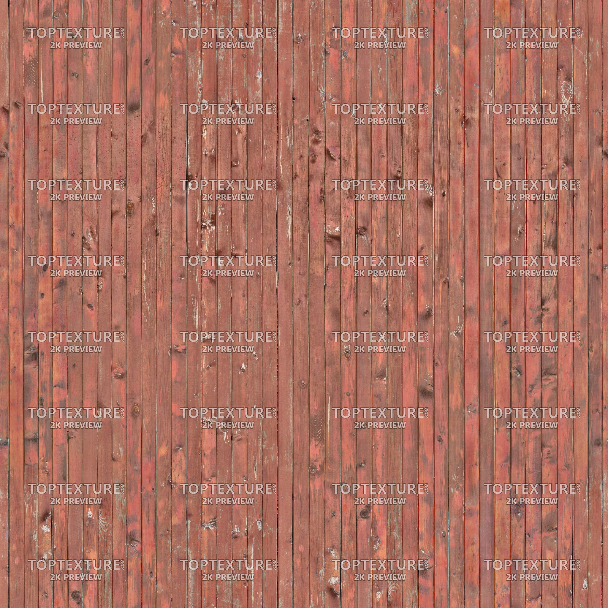Old Red Wood Planks - 2K preview