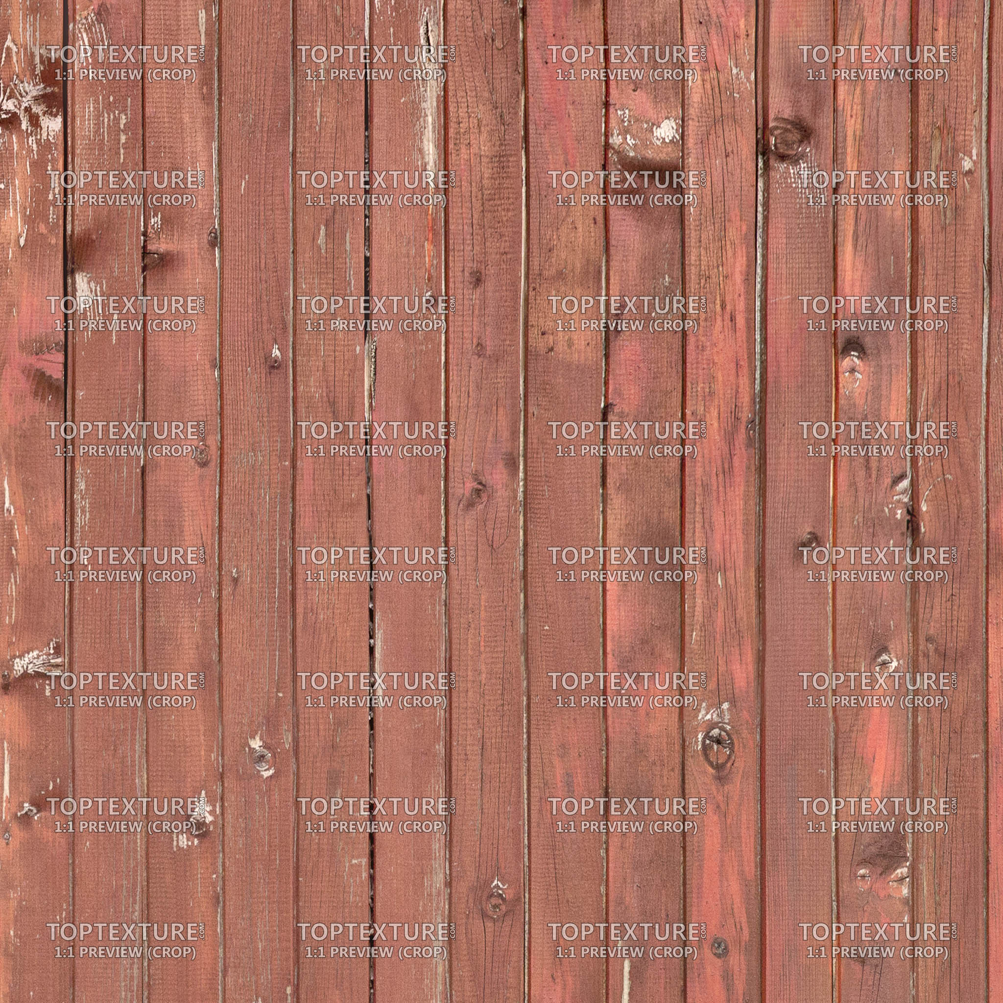 Old Red Wood Planks - 100% zoom