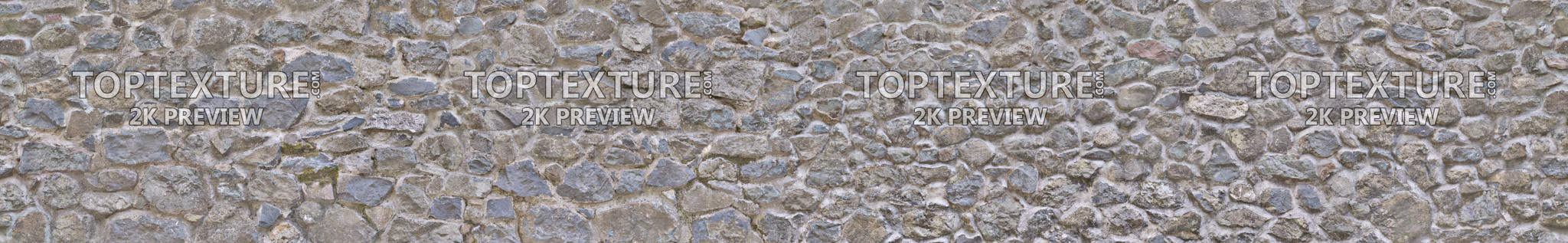 Wide Stone Wall - 2K preview