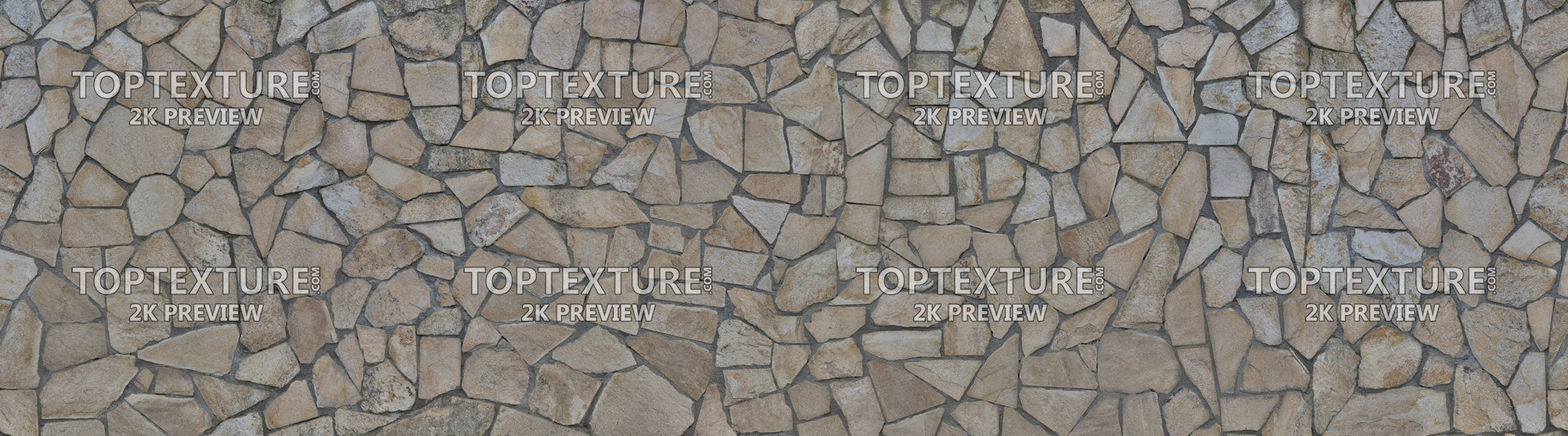 Irregular Stone Tiles - 2K preview