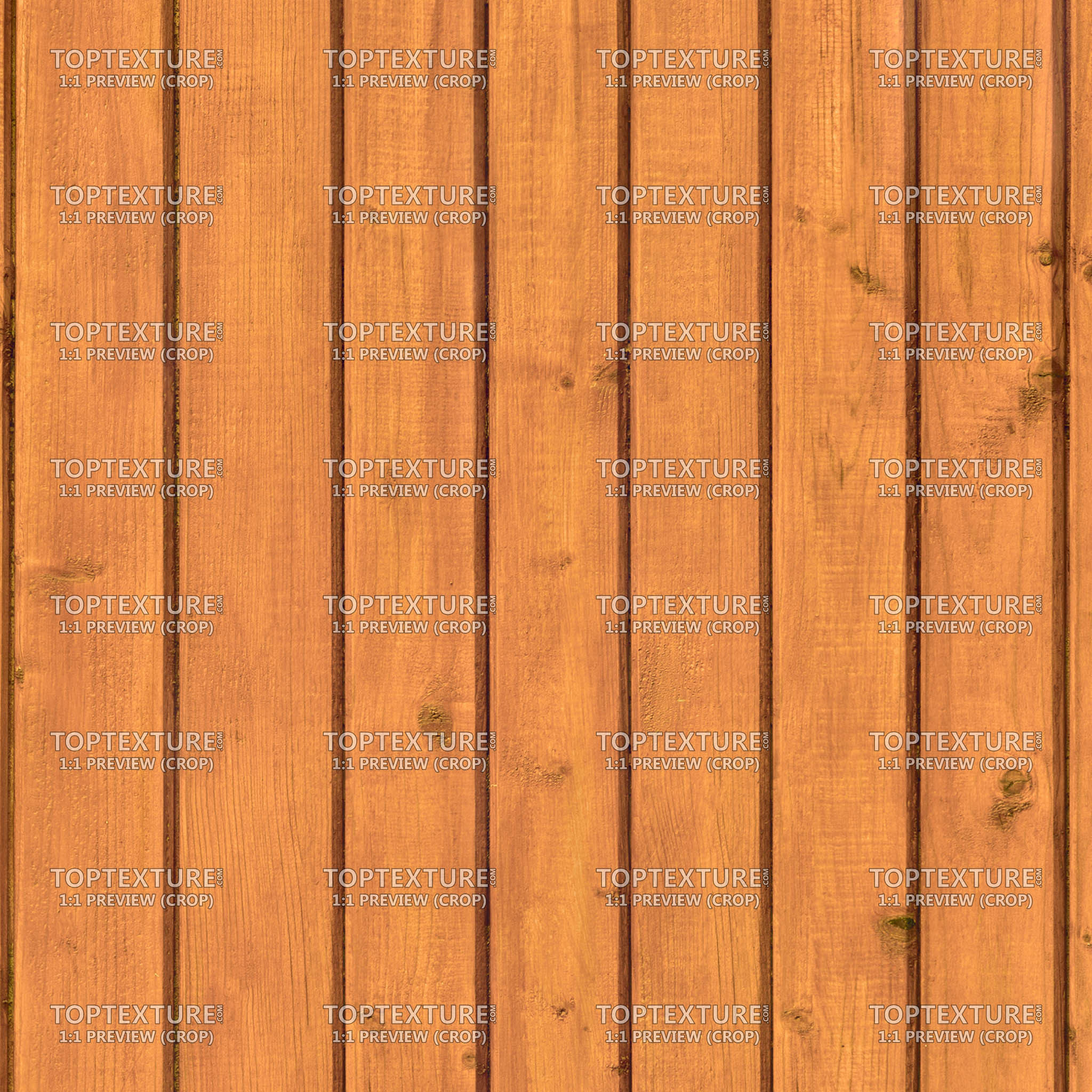 Bright Orange Painted Wood Planks - 100% zoom