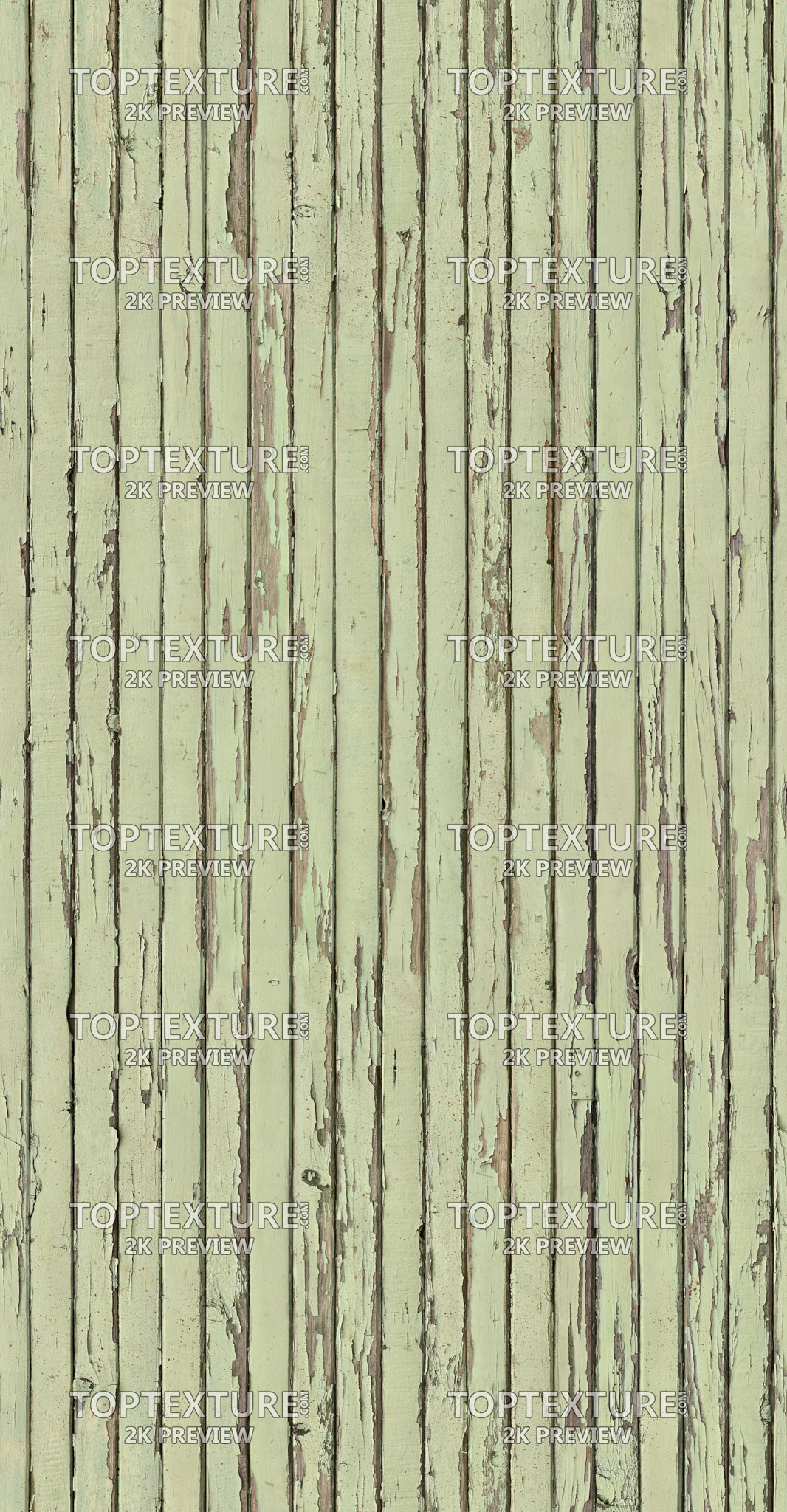 Light Green Cracked Wood Planks - 2K preview