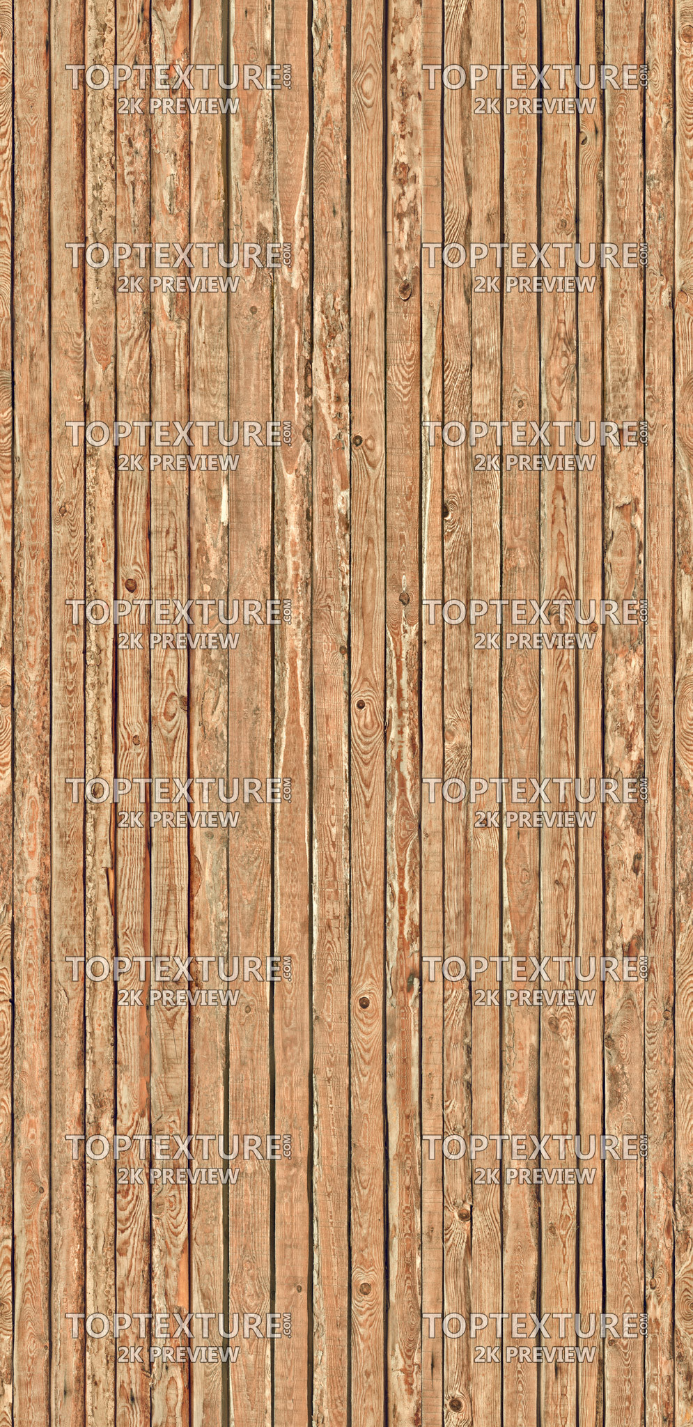 Old Pine Wood Planks - 2K preview
