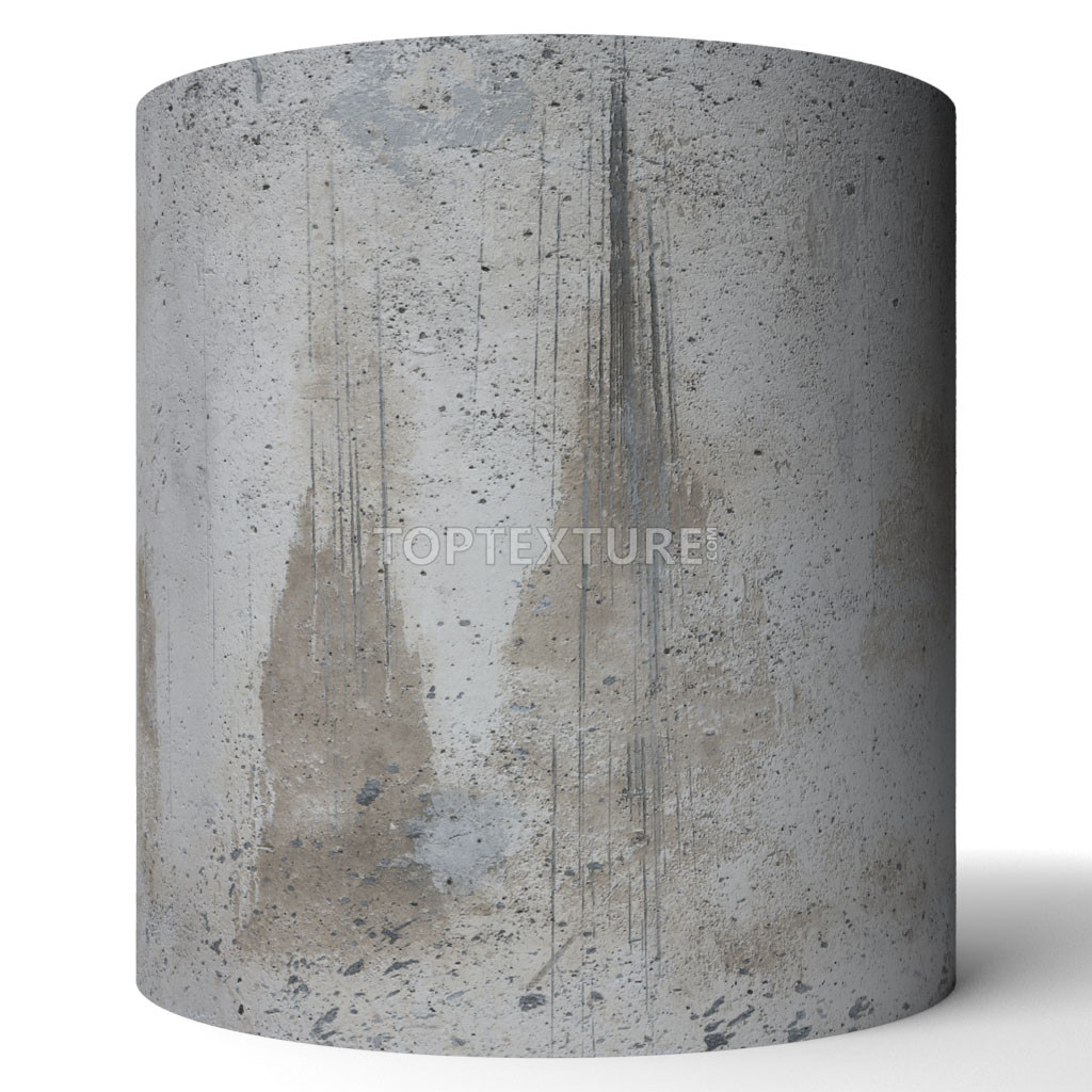 Dirty Leaks on Concrete - Render preview