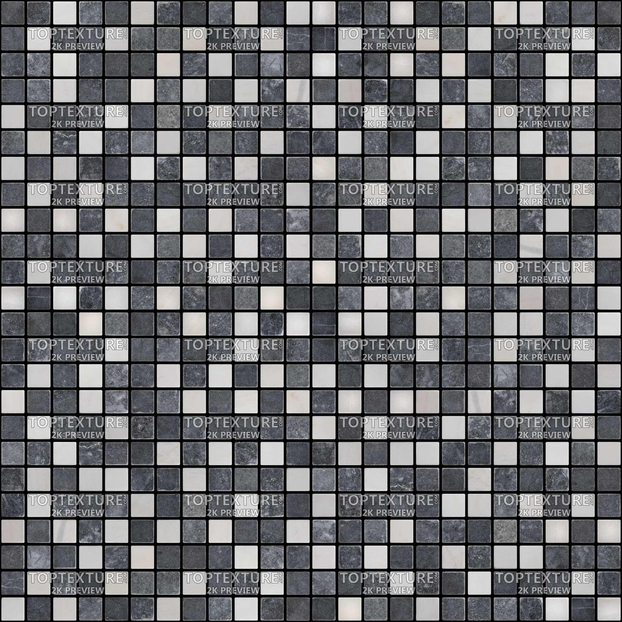Black and White Small Tiles - 2K preview