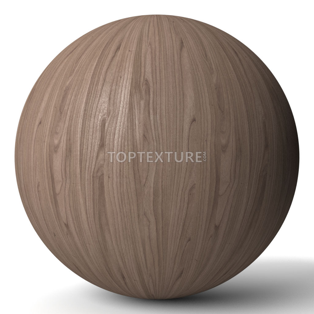 American Walnut Solid Wood - Render preview