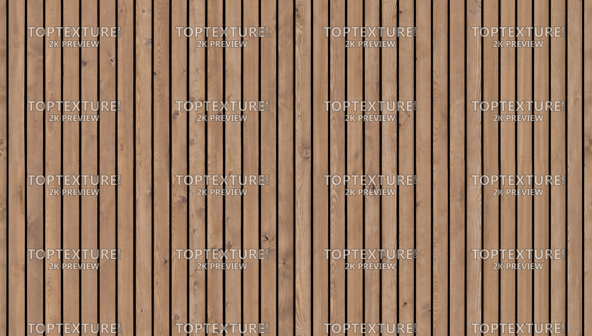 Clean Oak Wood Planks - 2K preview