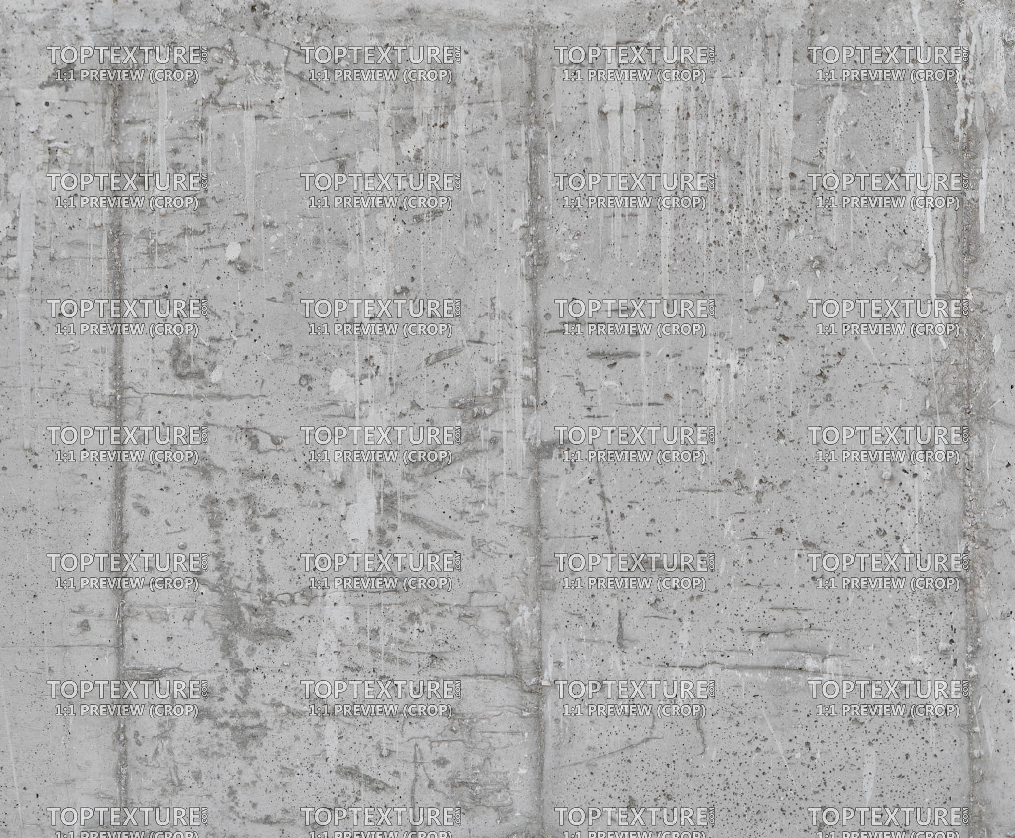 Rough Wall Concrete Plates - 100% zoom