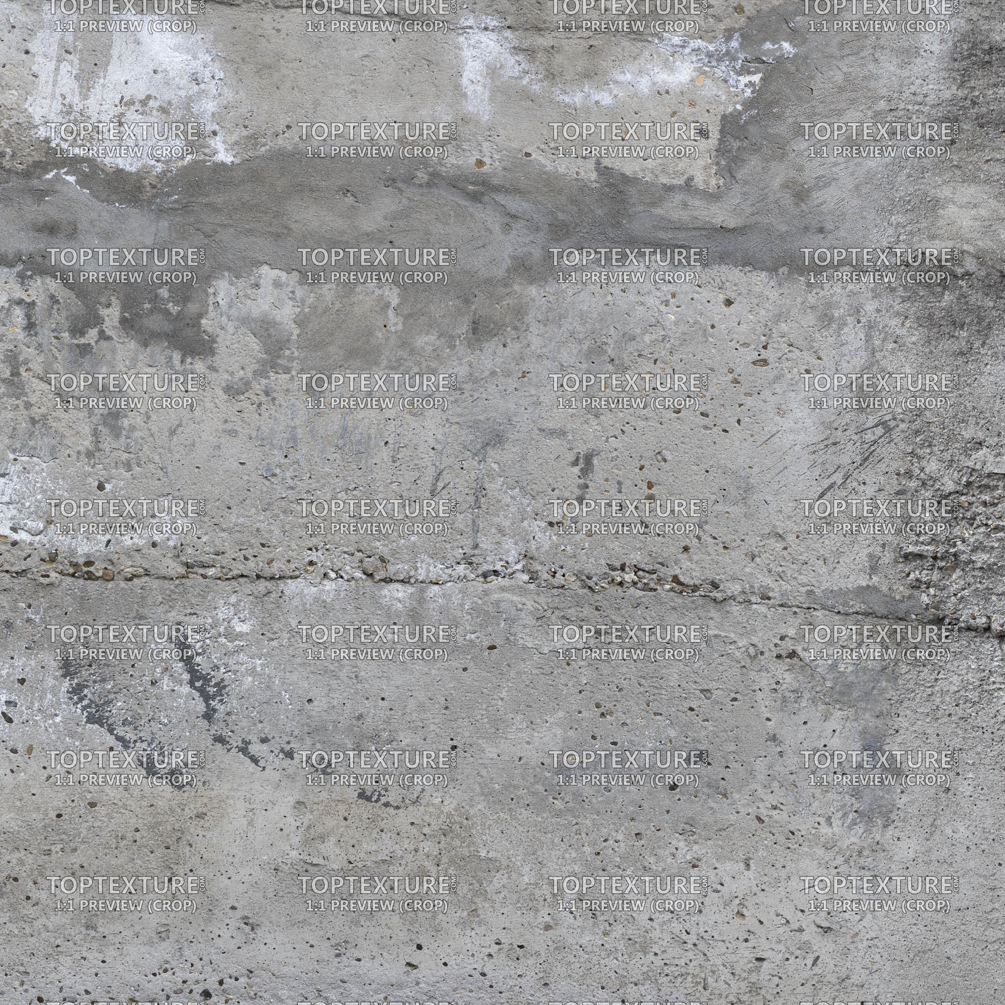 Rough Concrete Wall - 100% zoom