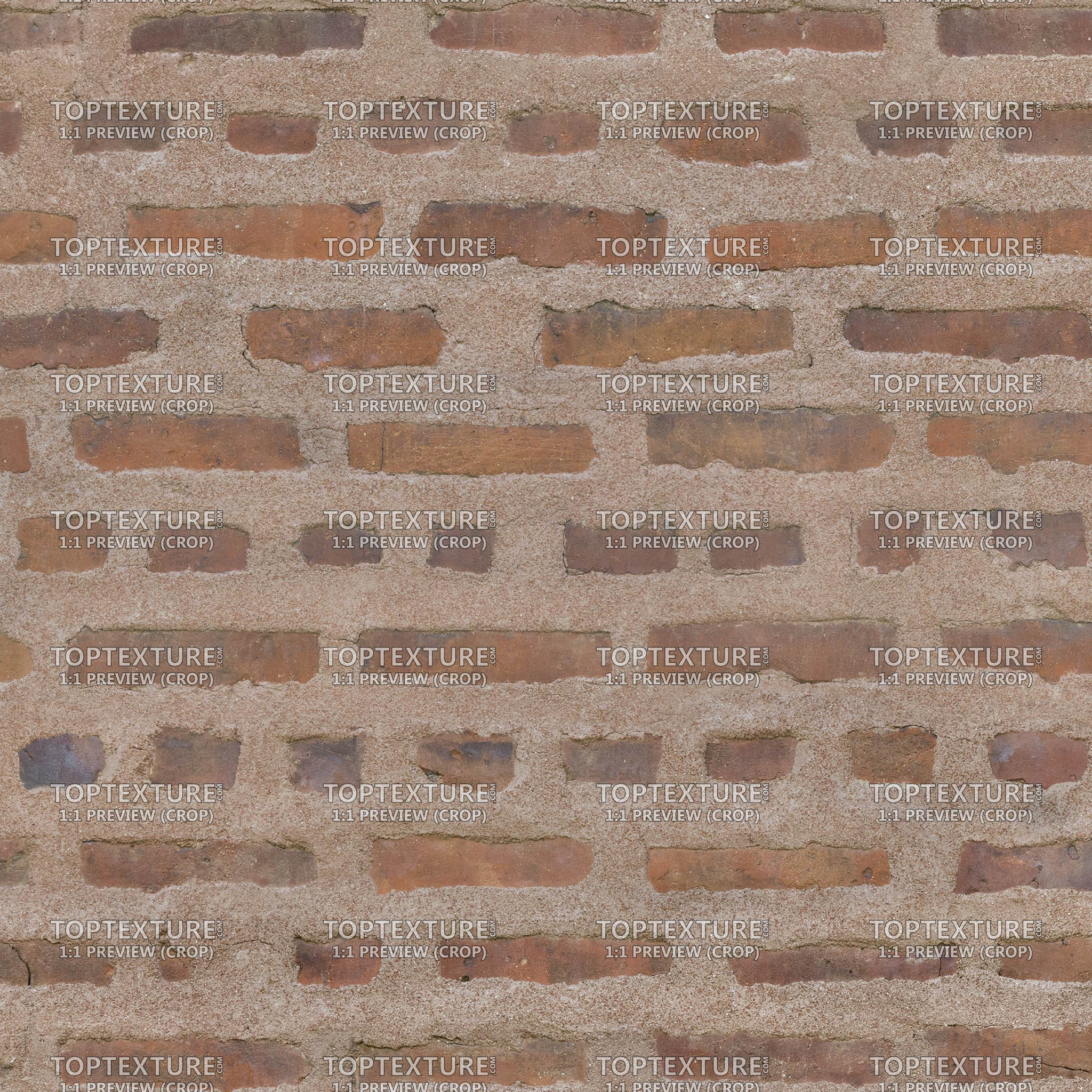 Flat Brick Wall - 100% zoom
