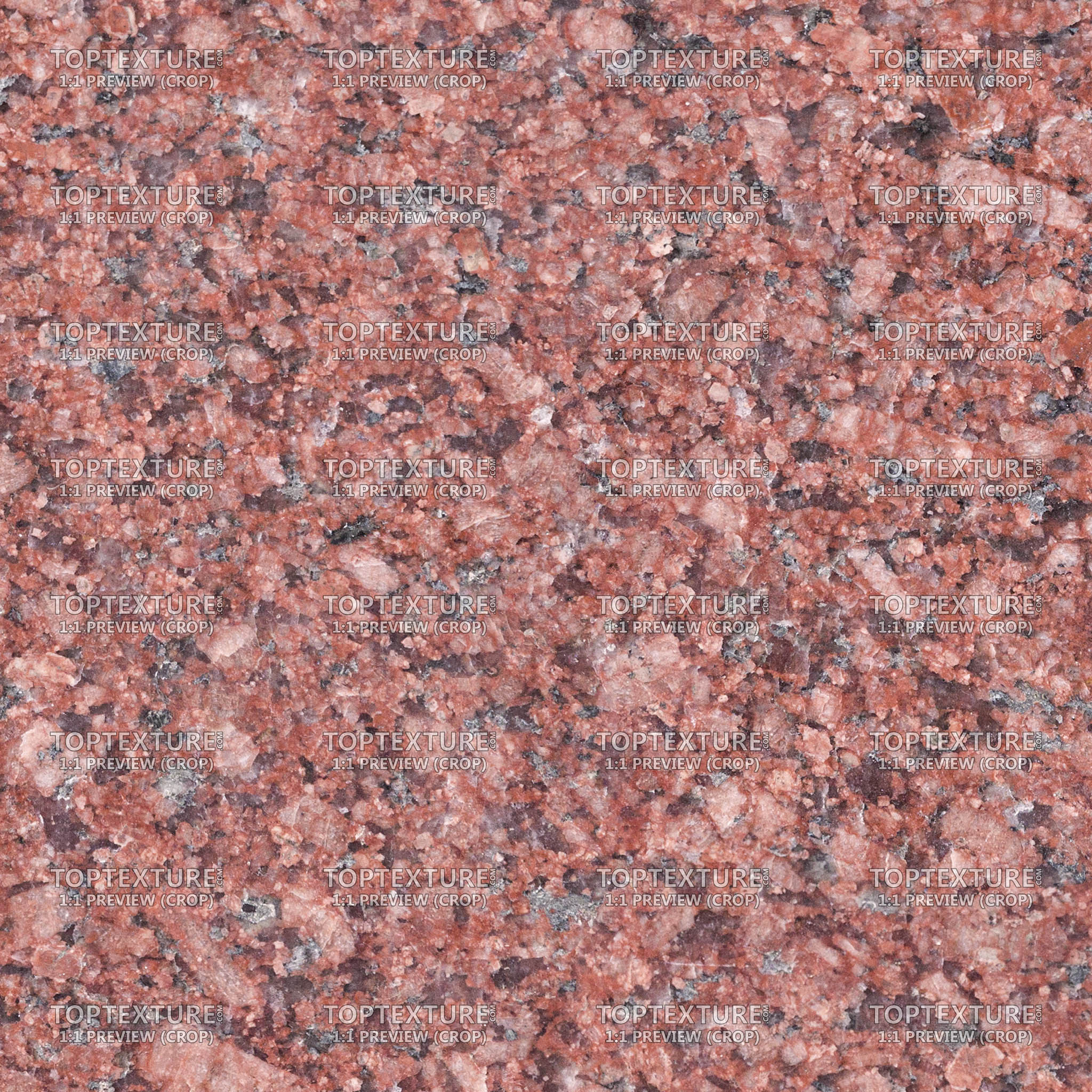 Imperial Red Granite - 100% zoom